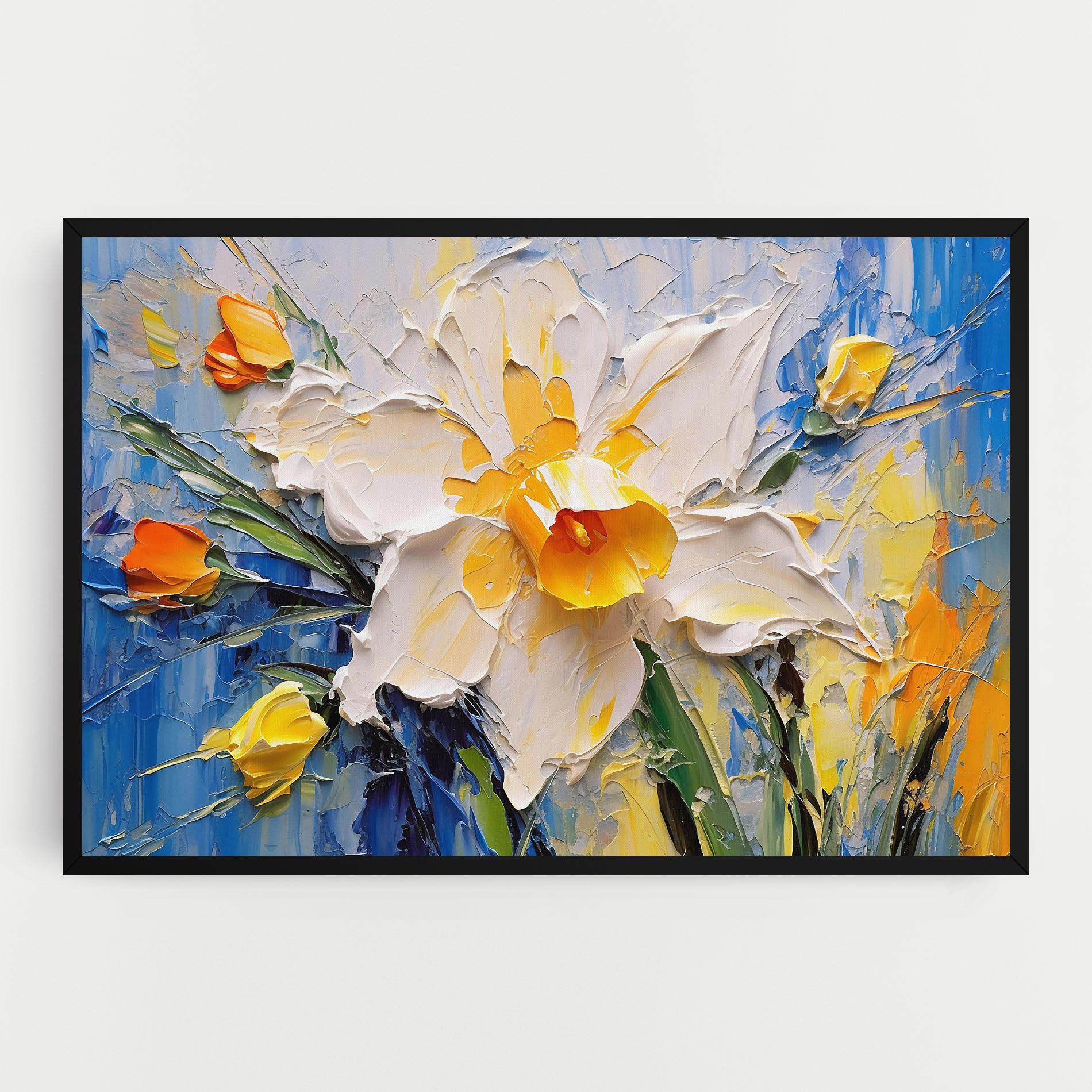 Tablou Canvas Abstract Flower Art mockup 0