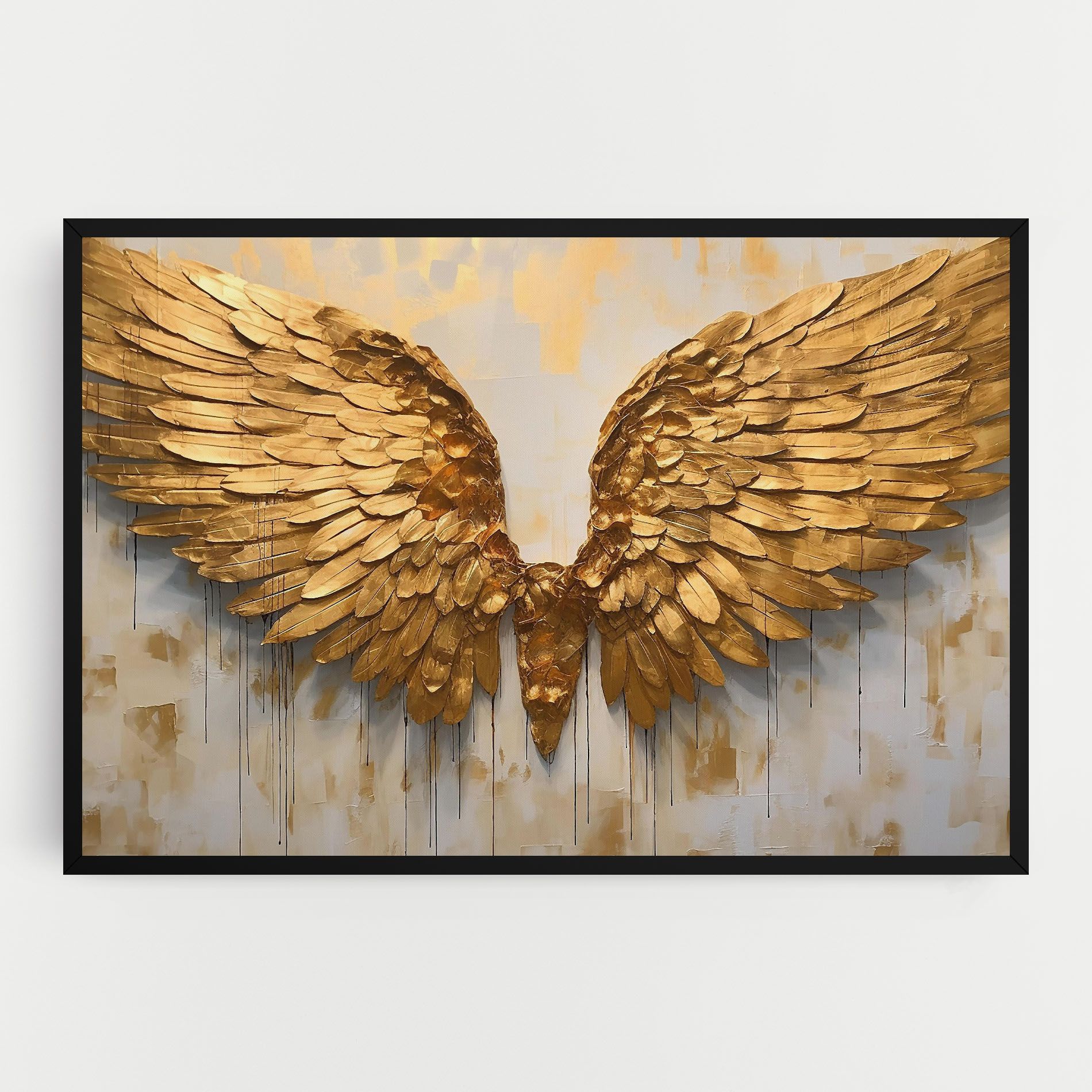 Golden Wings Art mockup 0