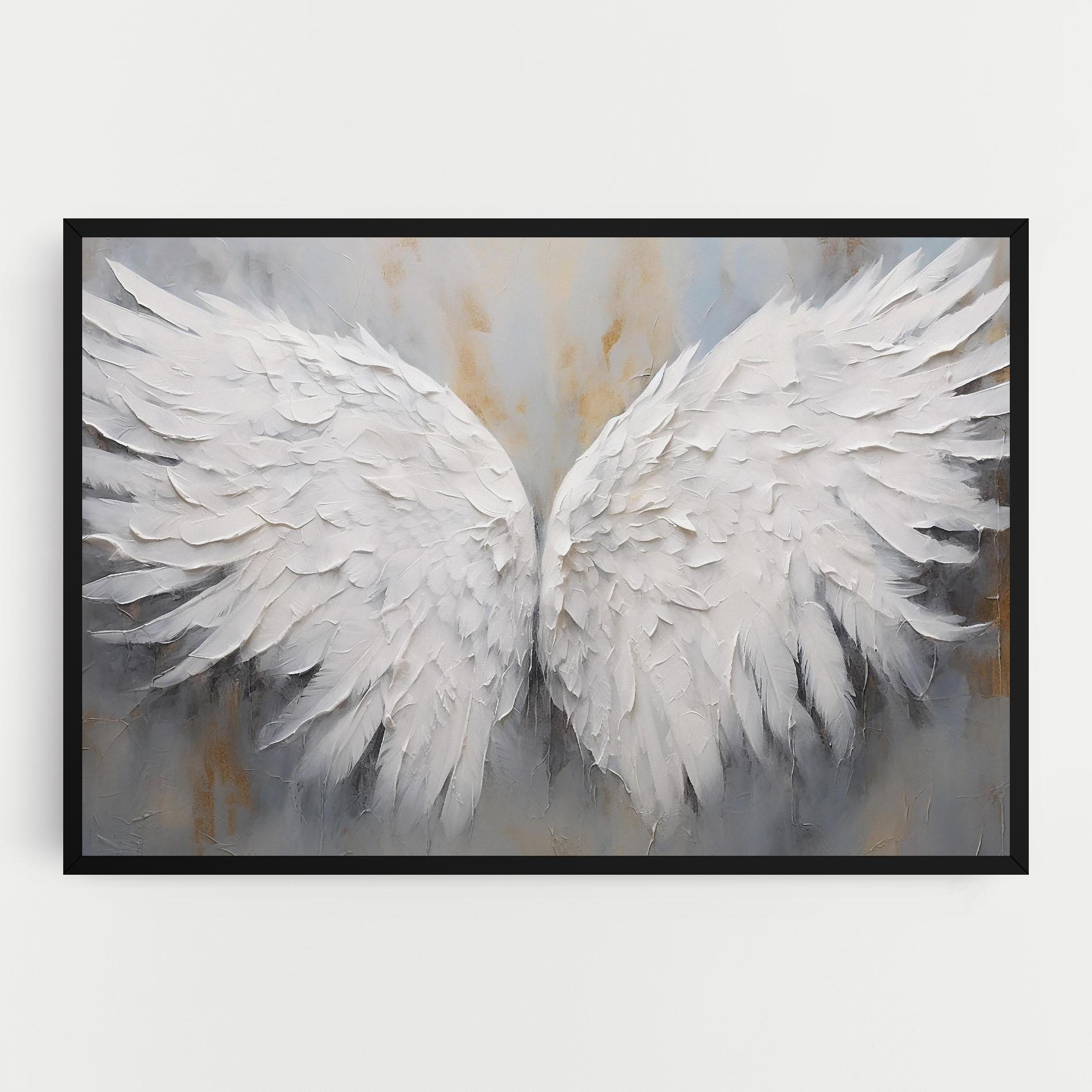 Tablou Canvas Pretty Angel Wings mockup 0