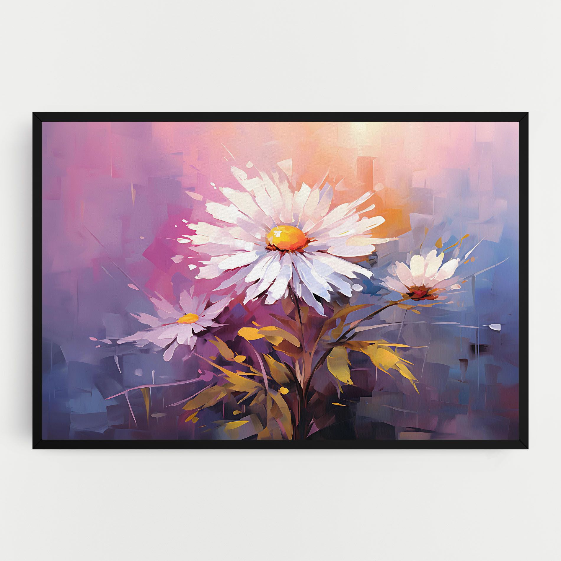 White Flower On Purple mockup 0