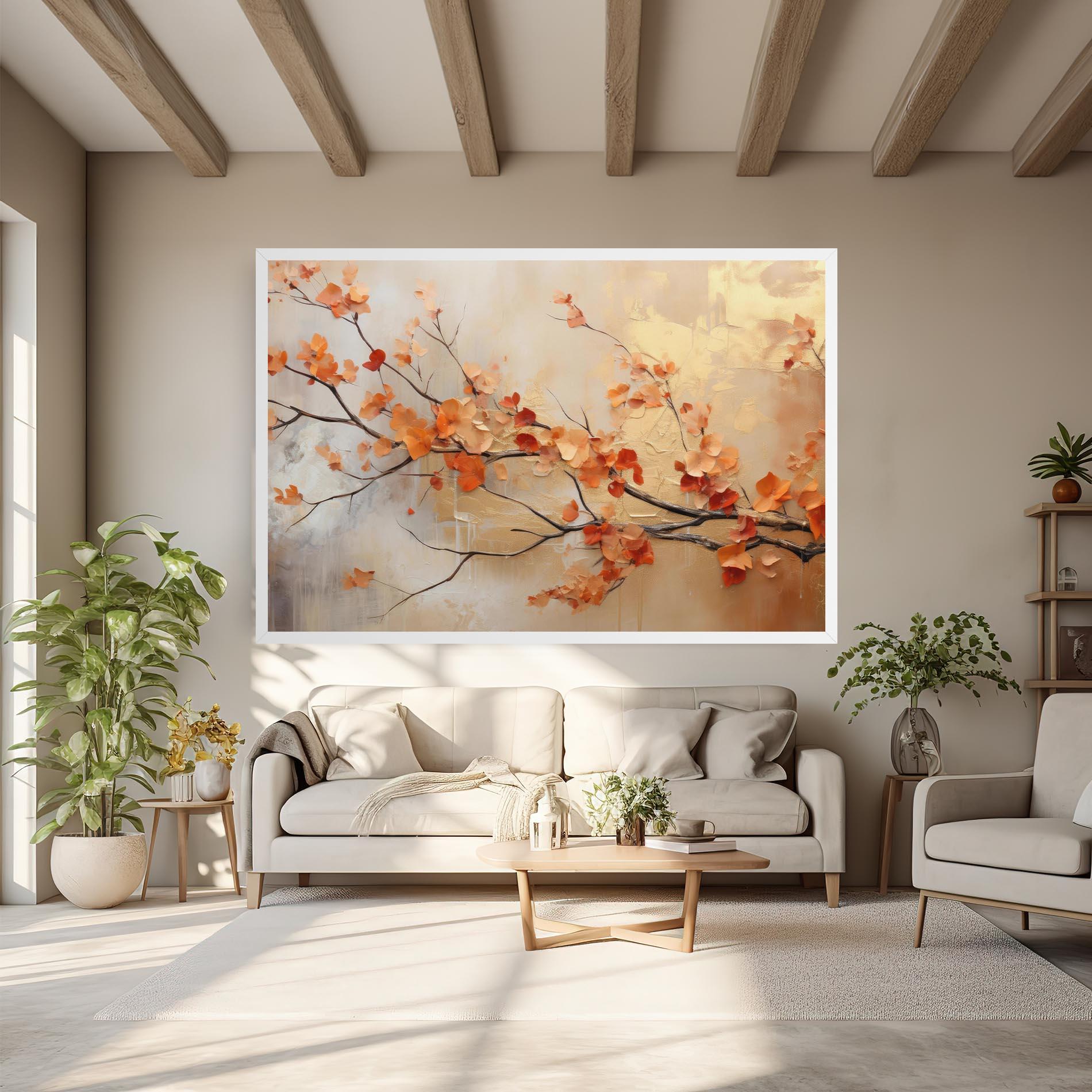 Tablou Canvas Autumn Nature Art mockup 6