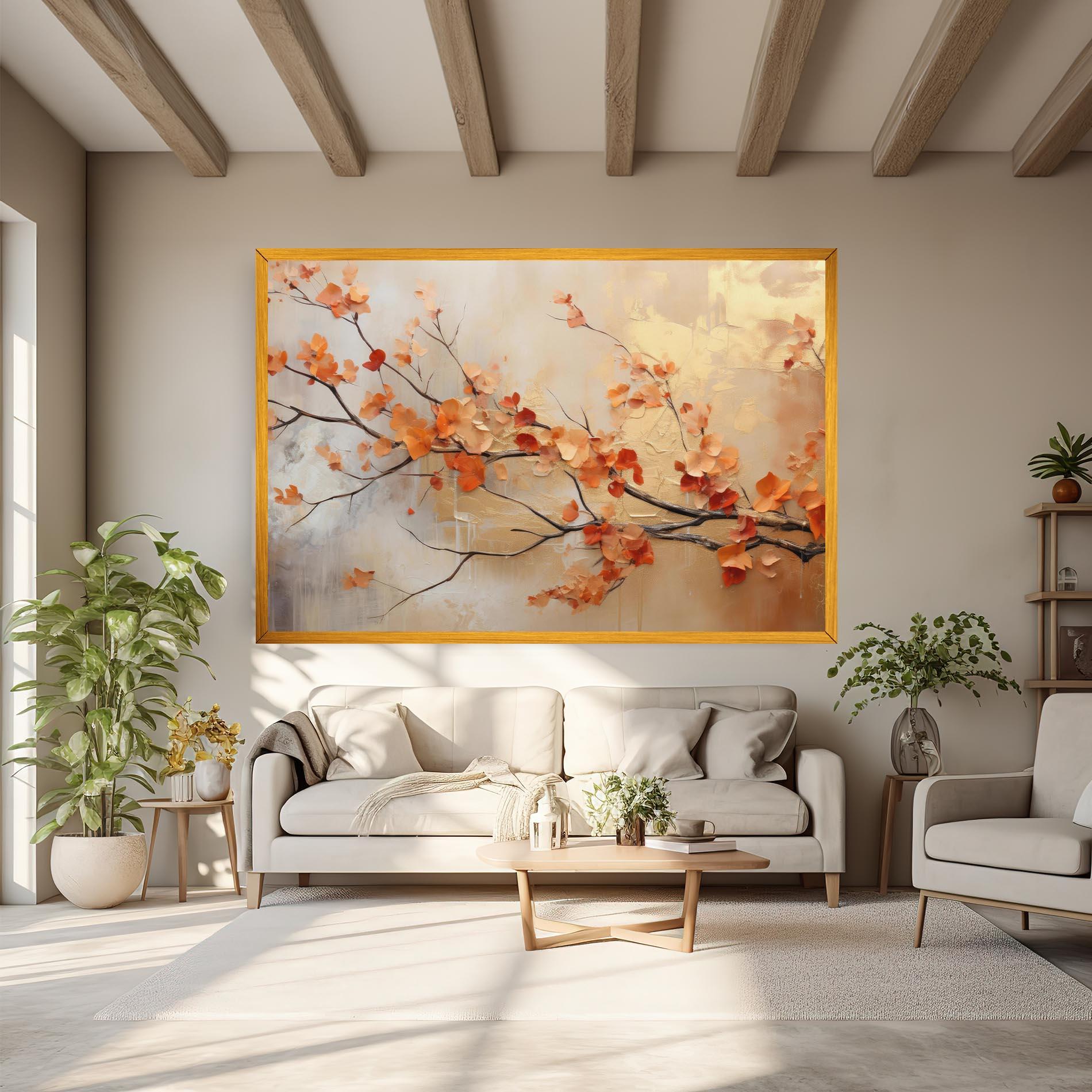 Tablou Canvas Autumn Nature Art mockup 6