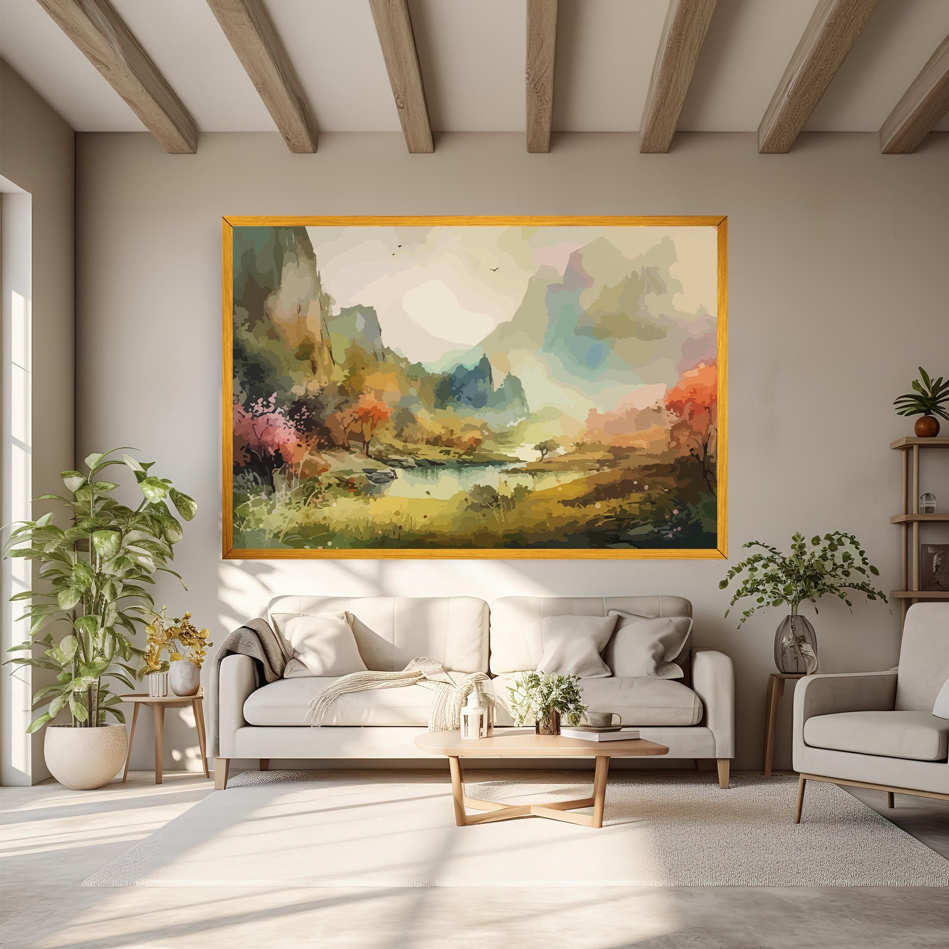 Nature Painting mockup 6
