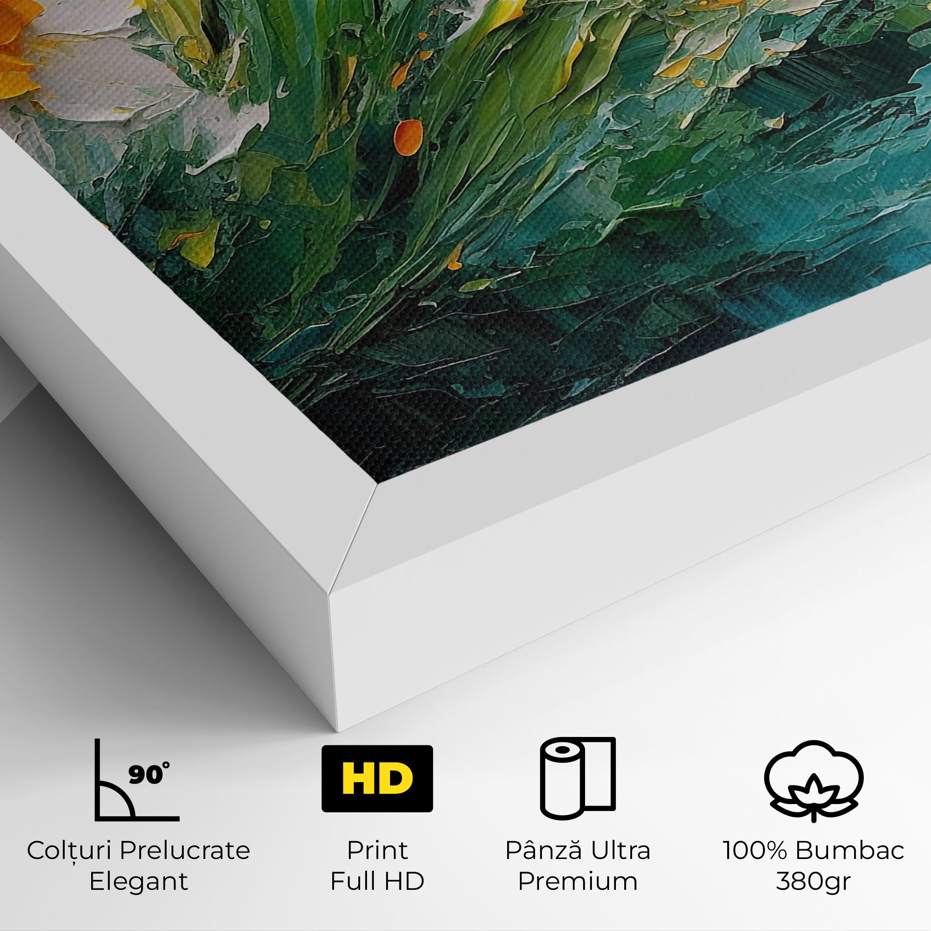 Abstract Flower Painting mockup 4