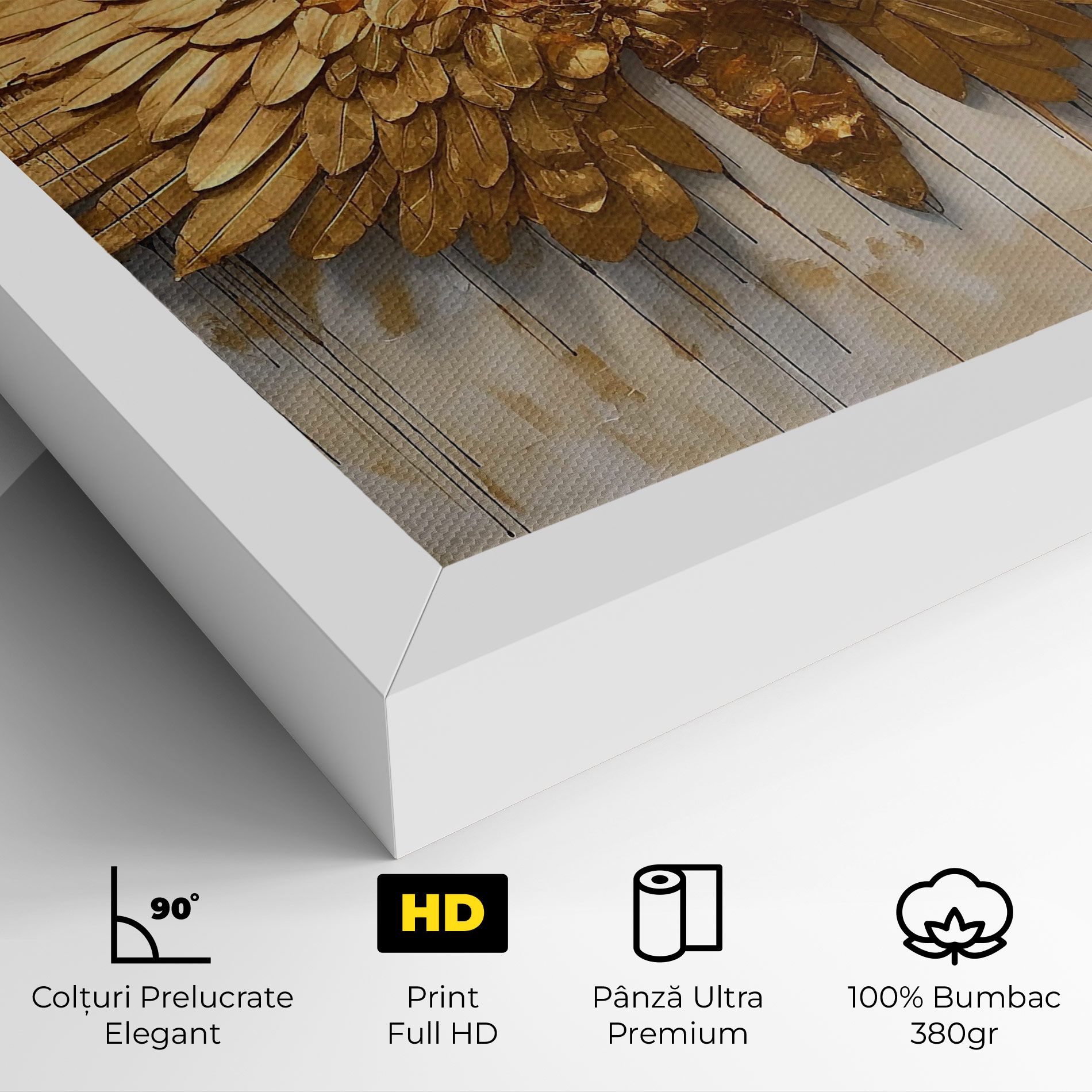 Golden Wings Art mockup 4