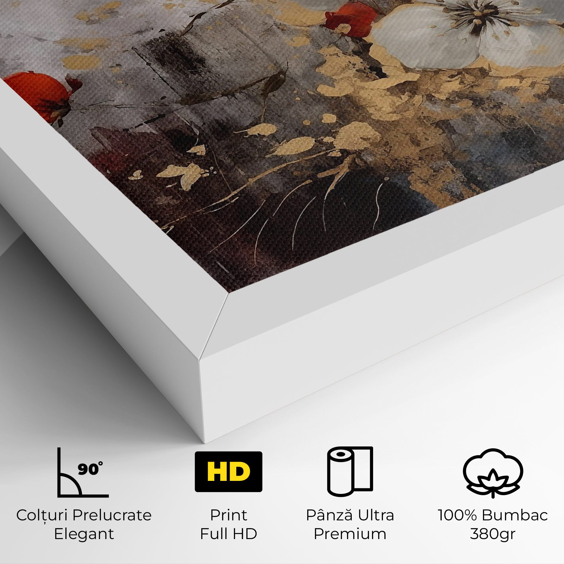 Red Poppy Painting mockup 4