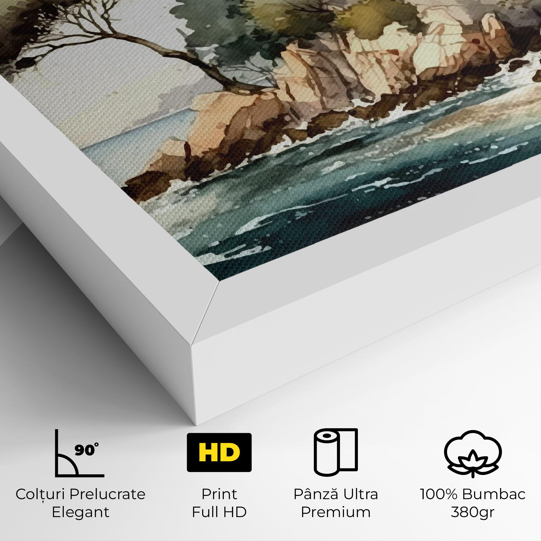 Tablou Canvas Stunning Painting mockup 4