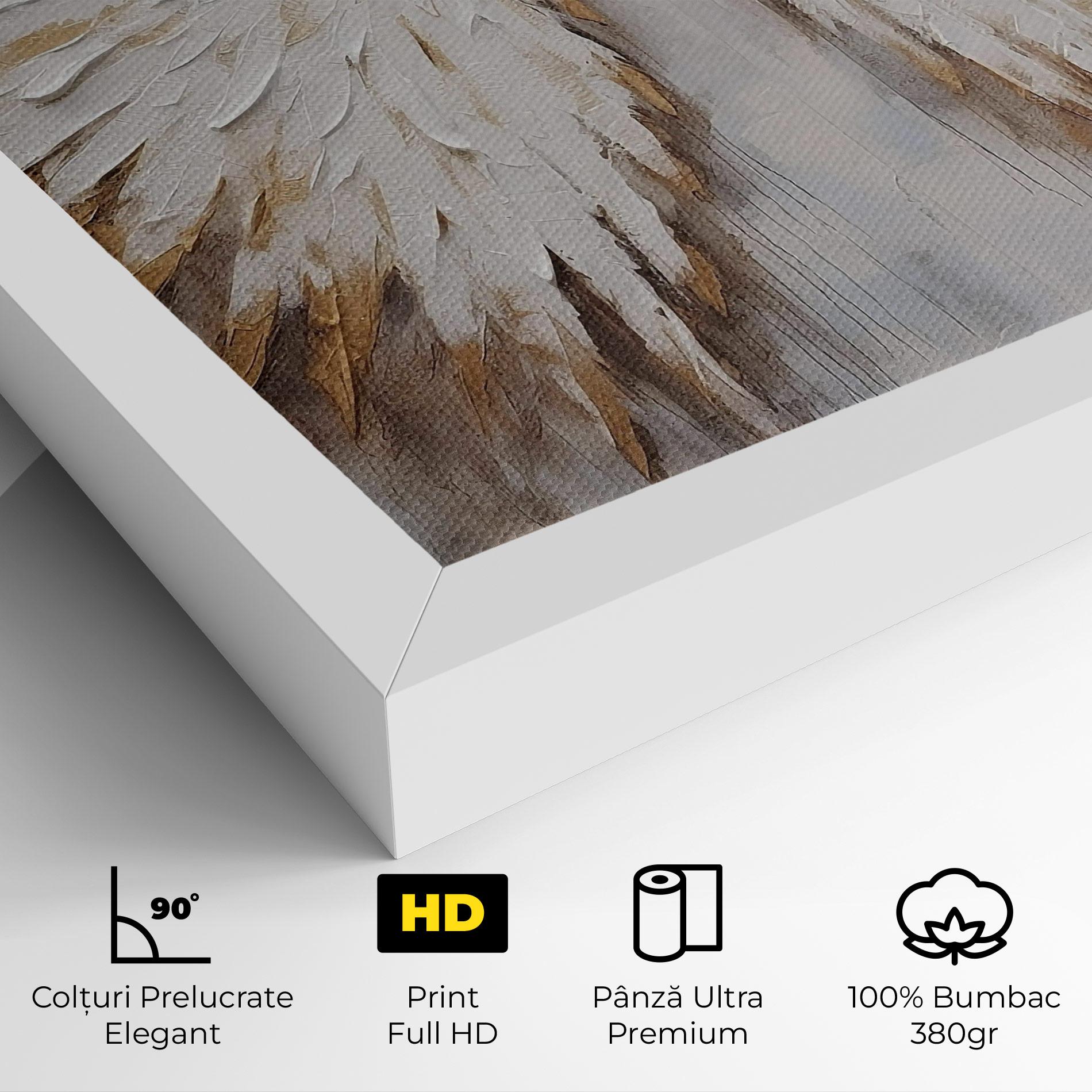 Tablou Canvas White Angel Wings mockup 4