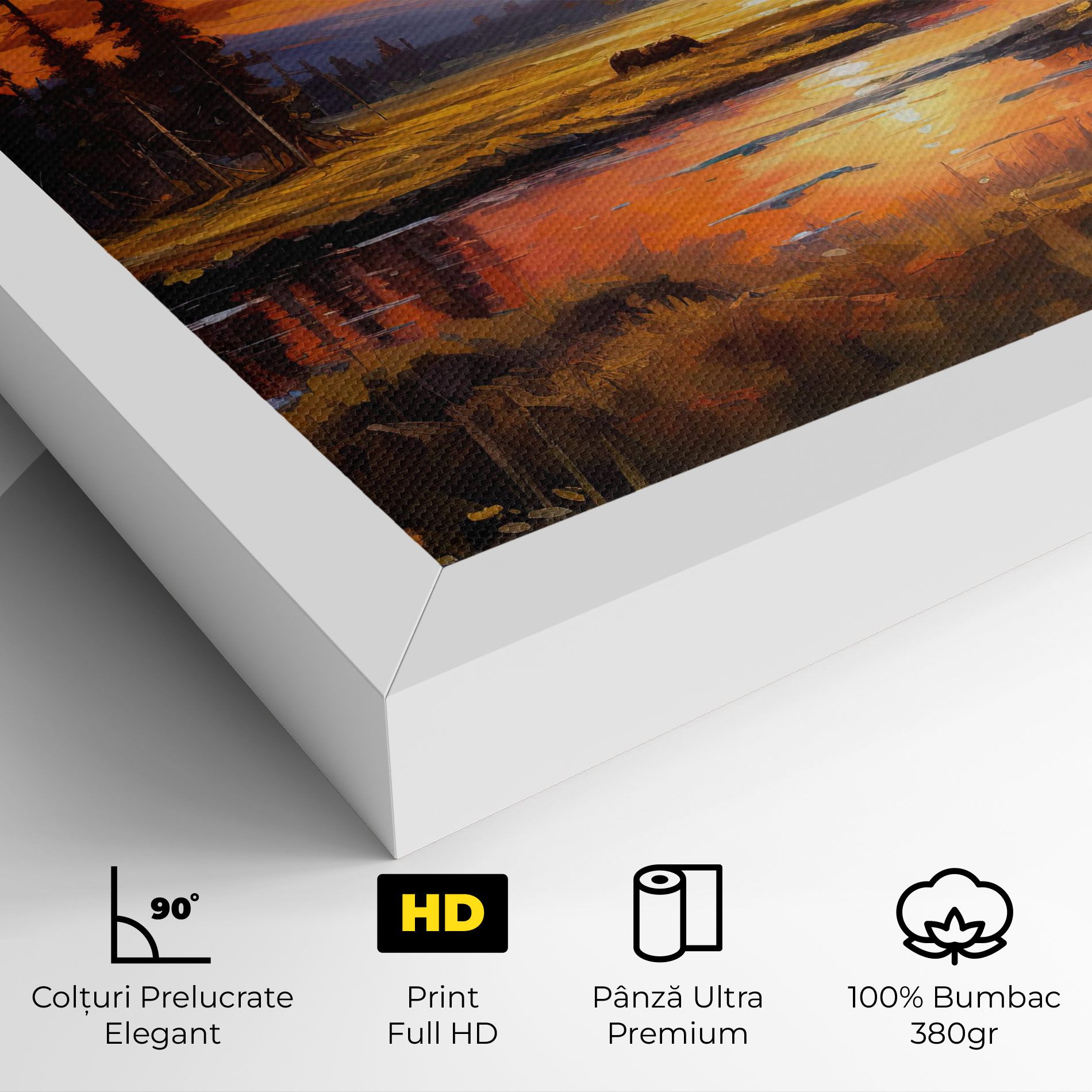 Wild Horses Painting mockup 4