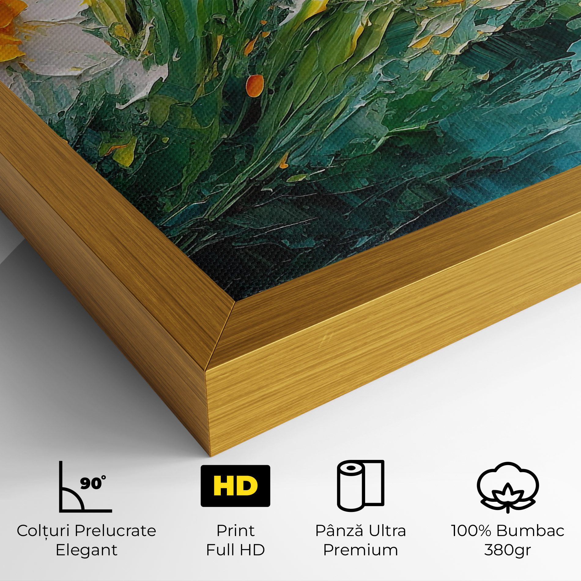 Abstract Flower Painting mockup 4