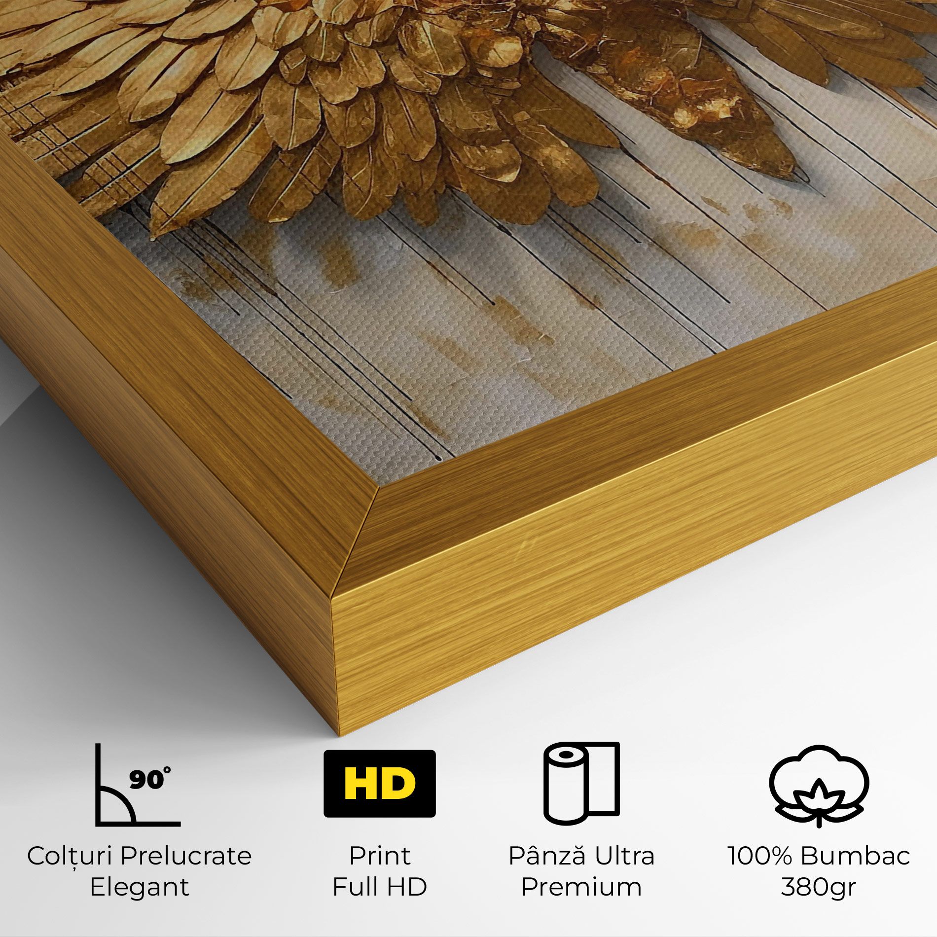 Golden Wings Art mockup 4