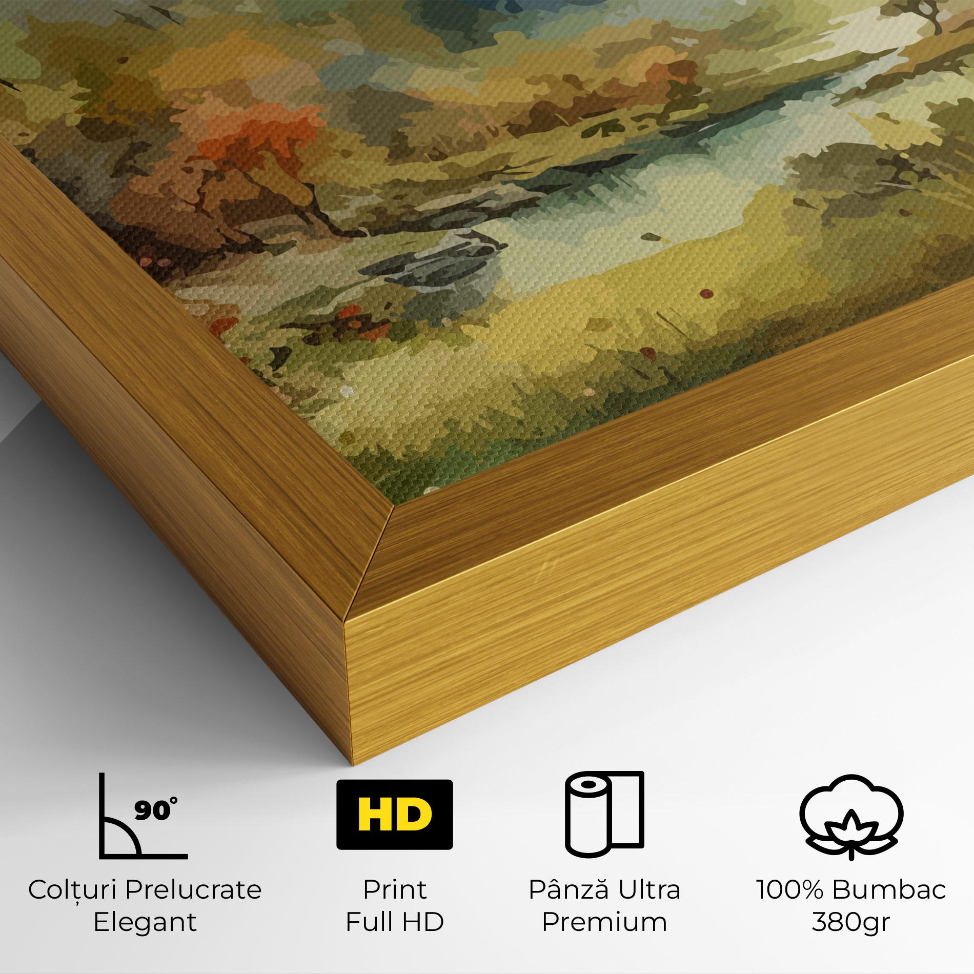 Tablou Canvas Nature Painting mockup 4