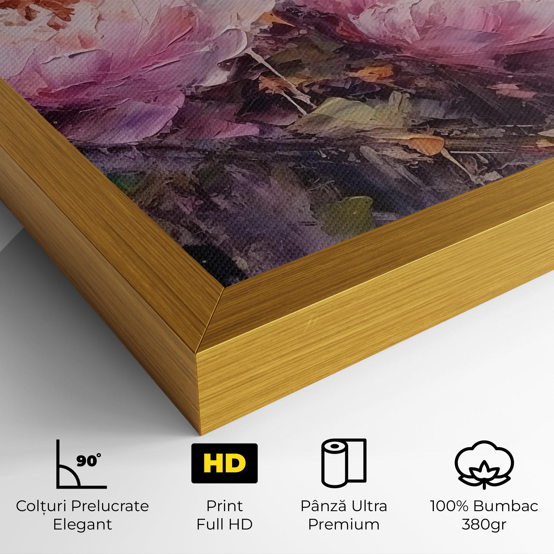 Tablou Canvas Peony Art mockup 4