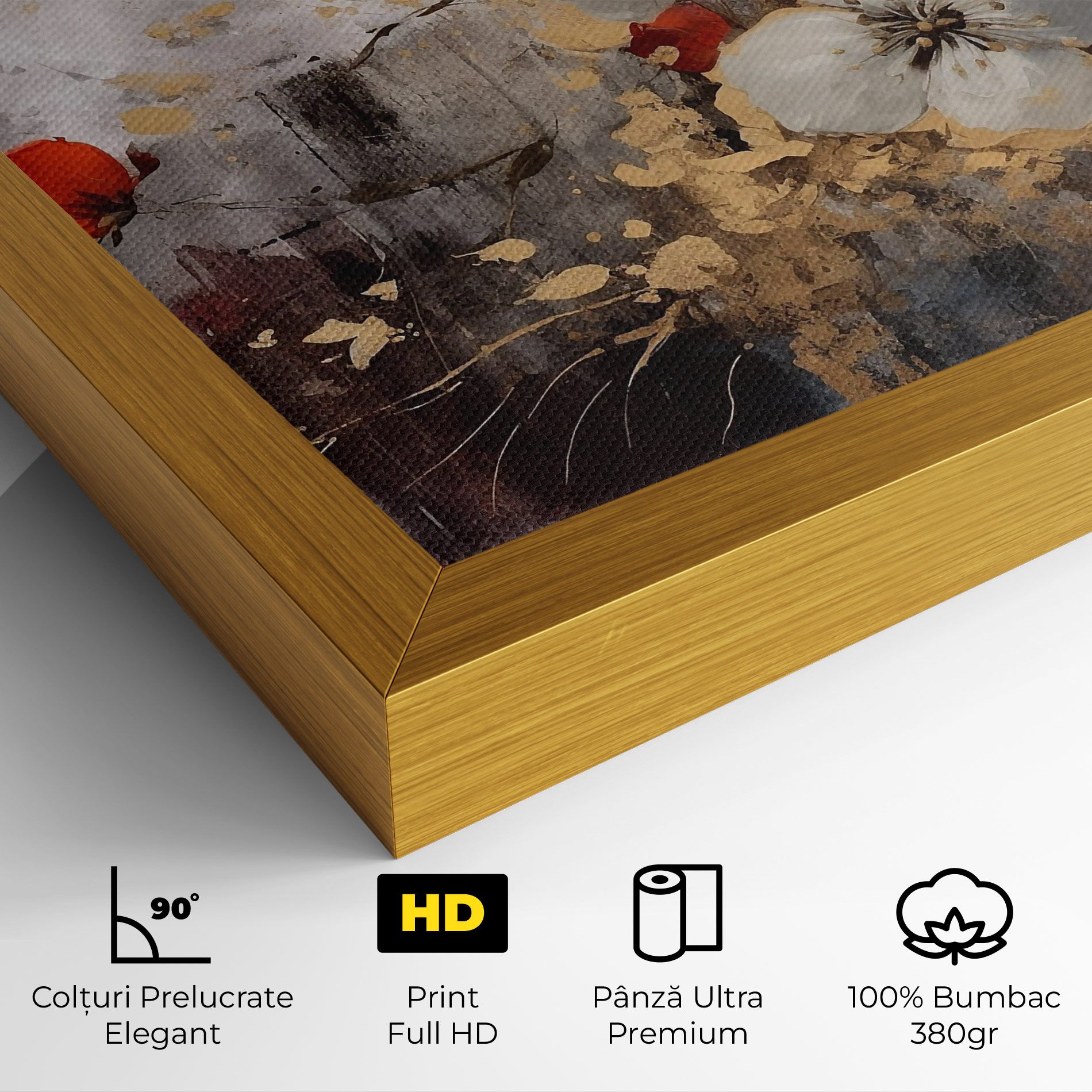 Red Poppy Painting mockup 4