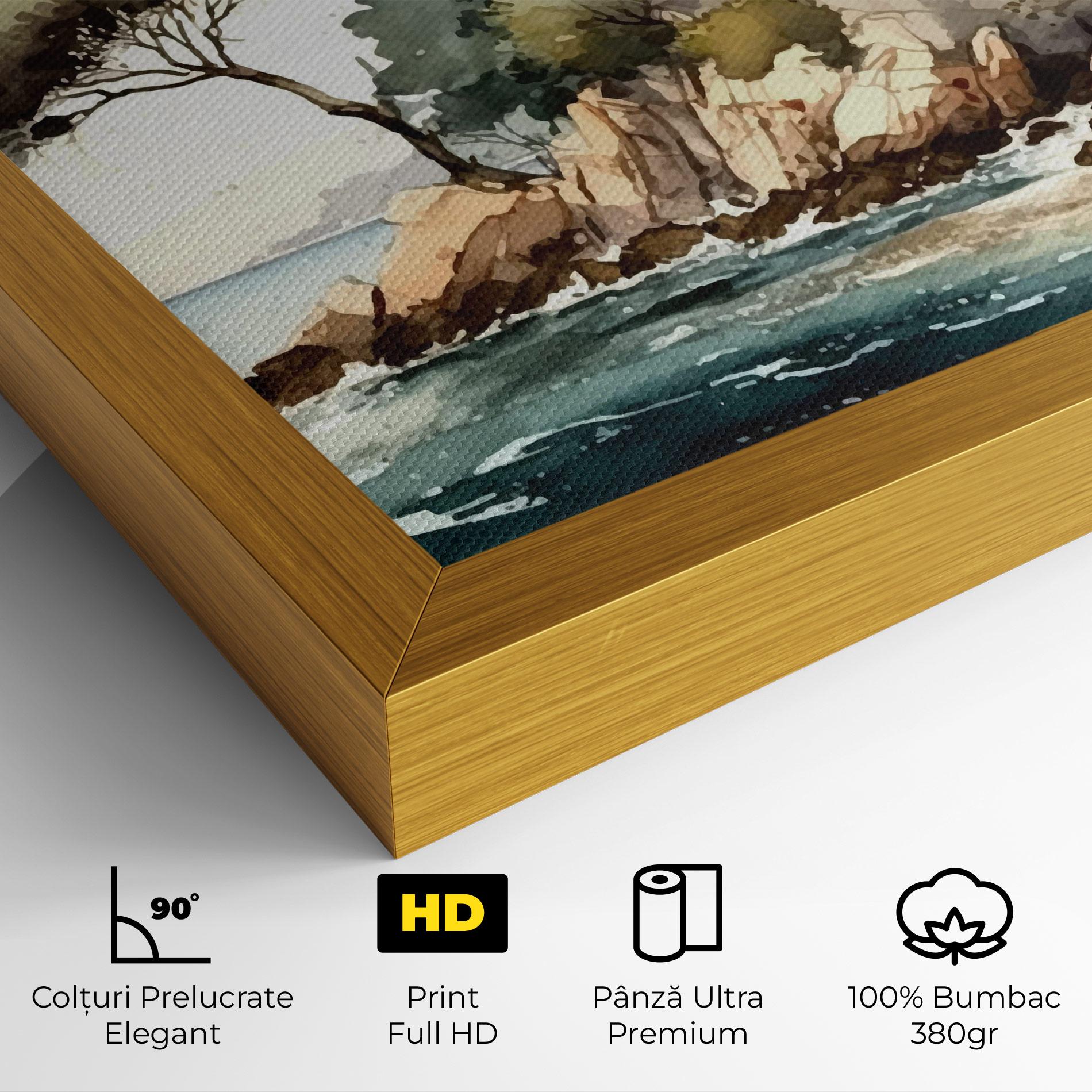 Tablou Canvas Stunning Painting mockup 4
