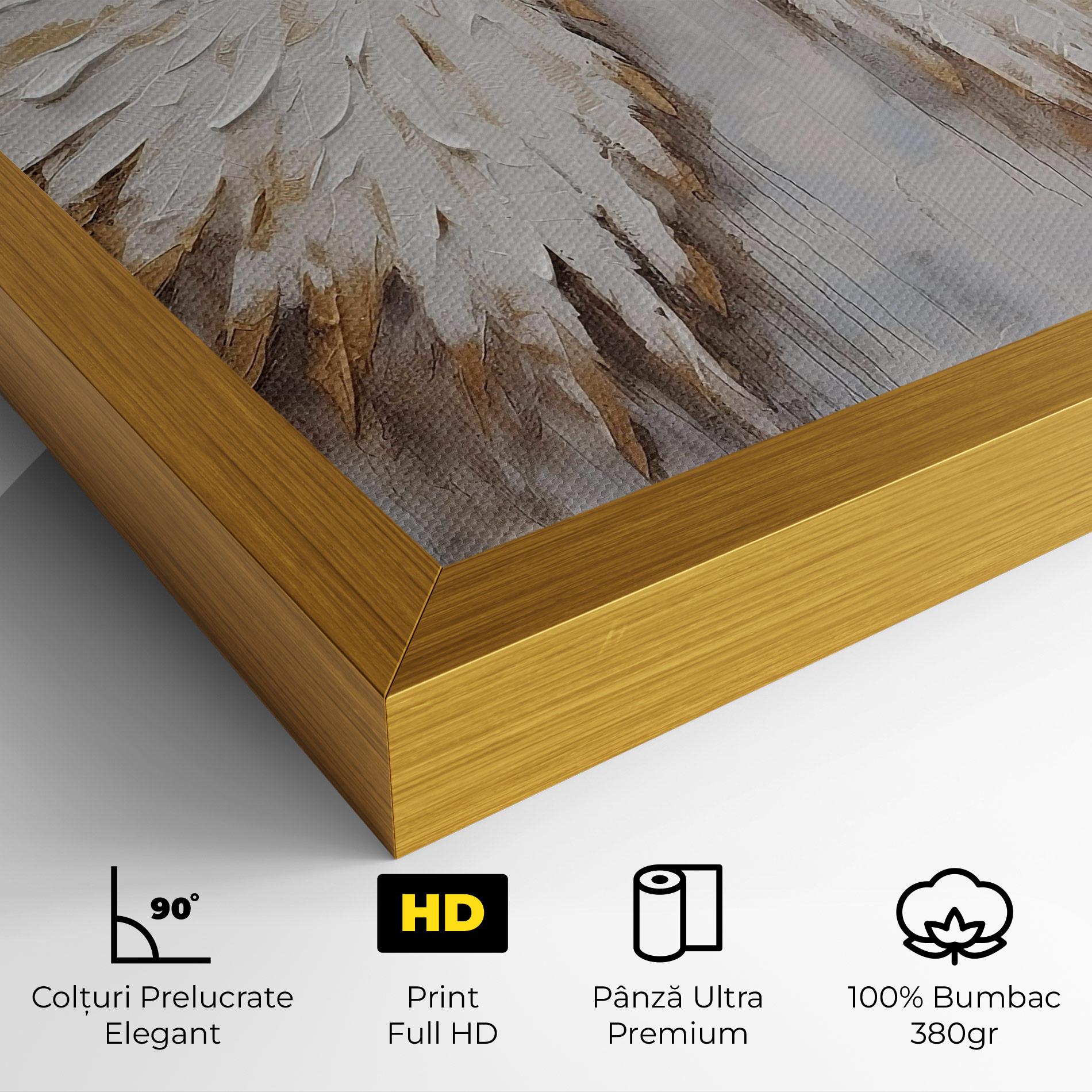 Tablou Canvas White Angel Wings mockup 4