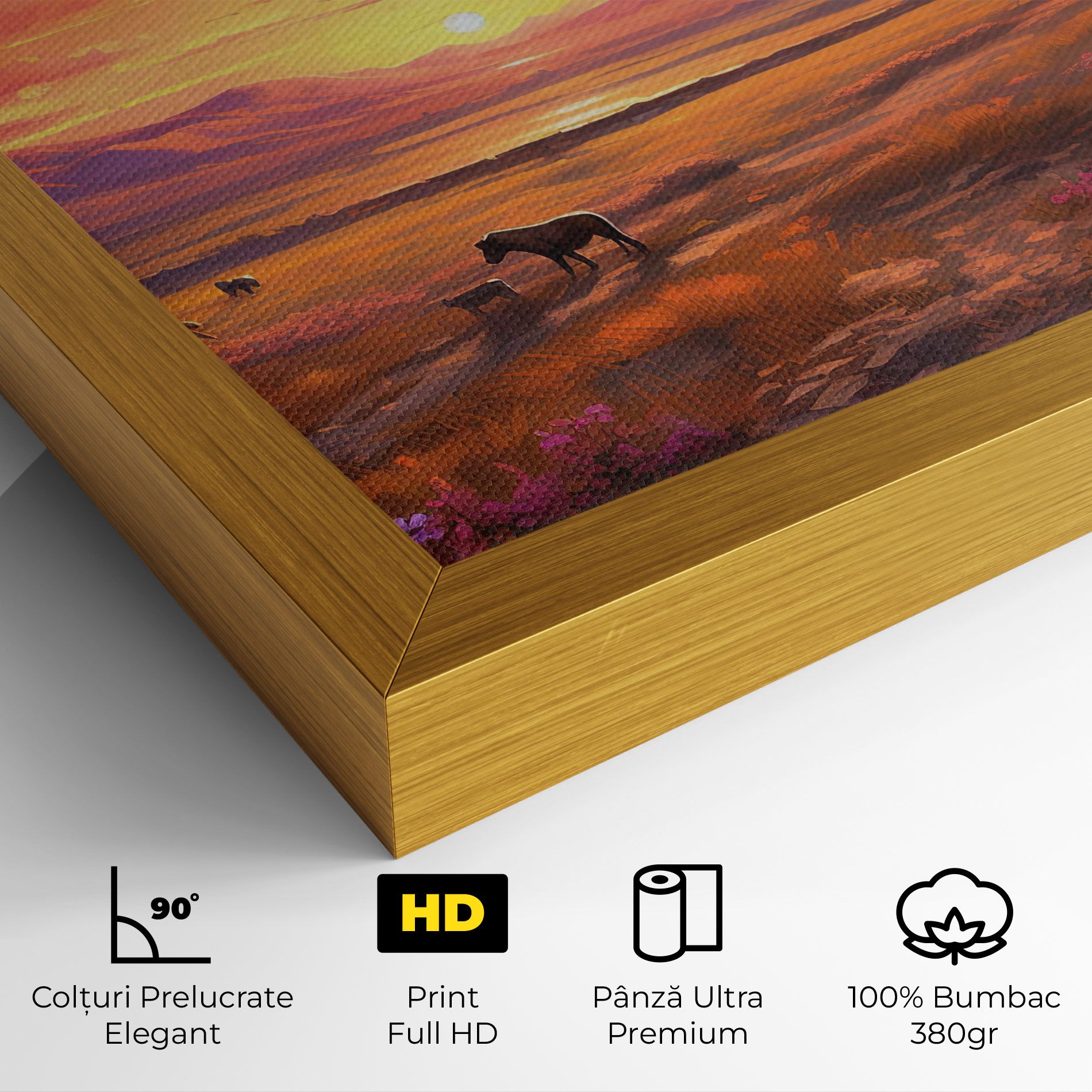 Wild Horses Art mockup 4