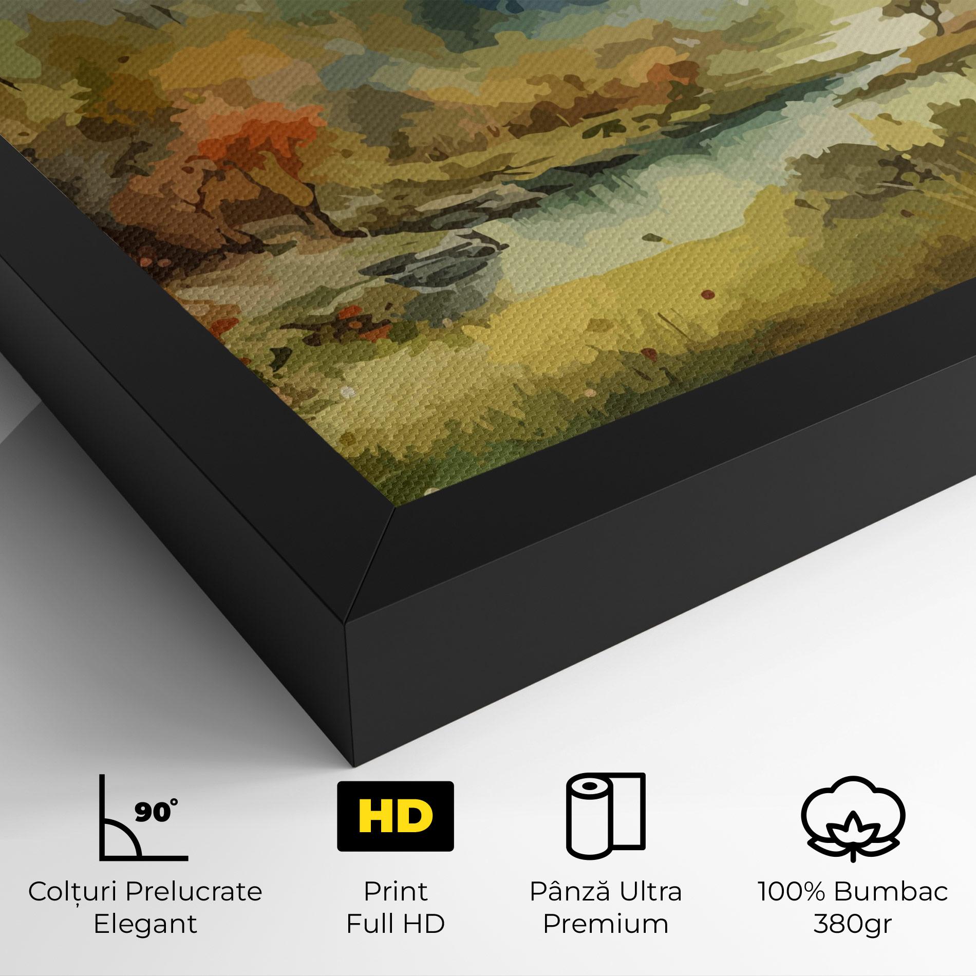 Tablou Canvas Nature Painting mockup 4