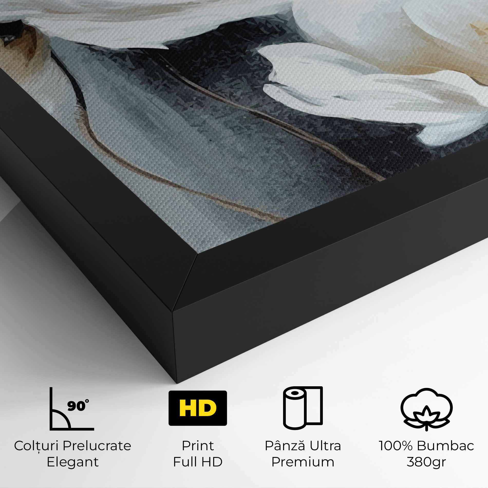 Paint Texture Flower mockup 4