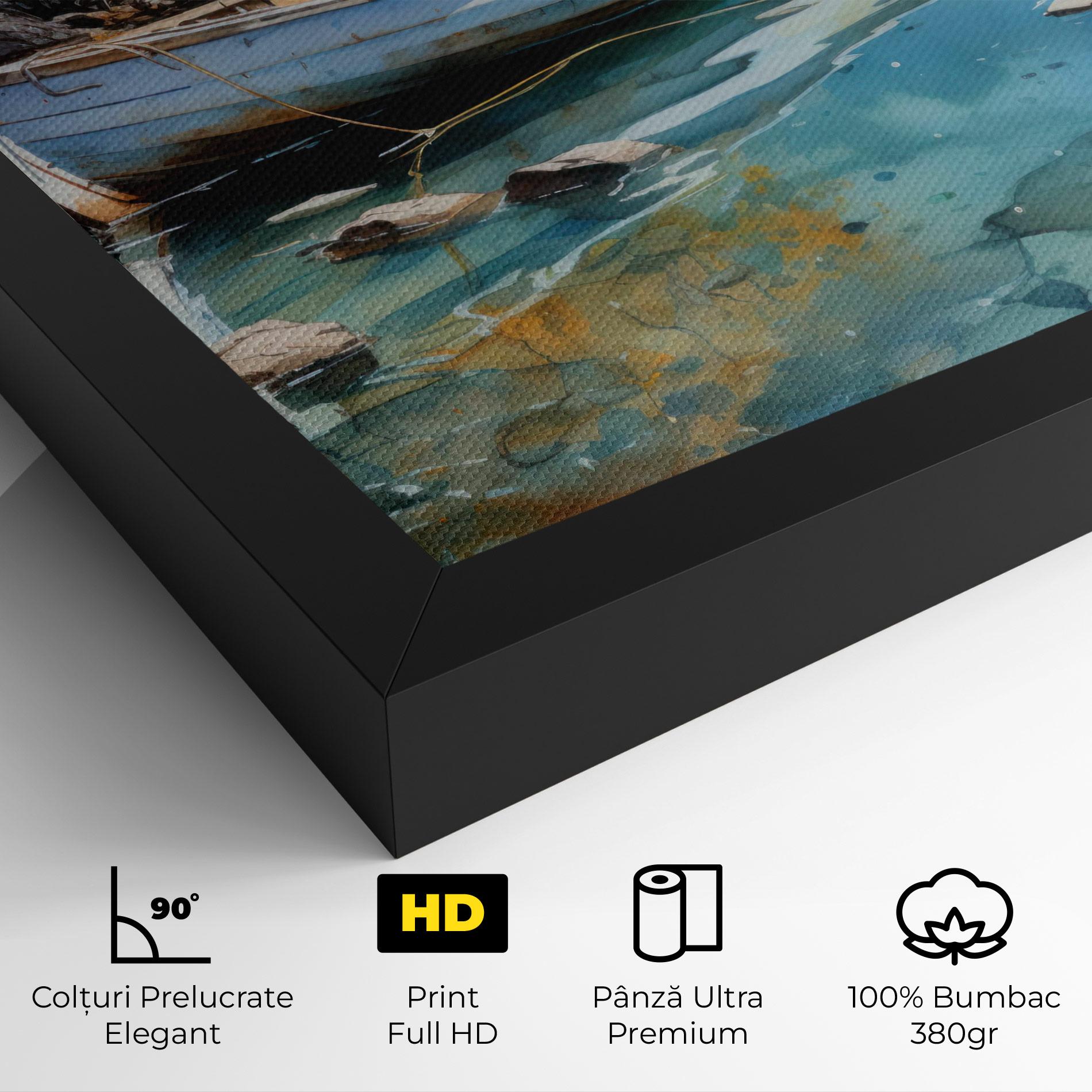 Tablou Canvas Sailing Boat mockup 4