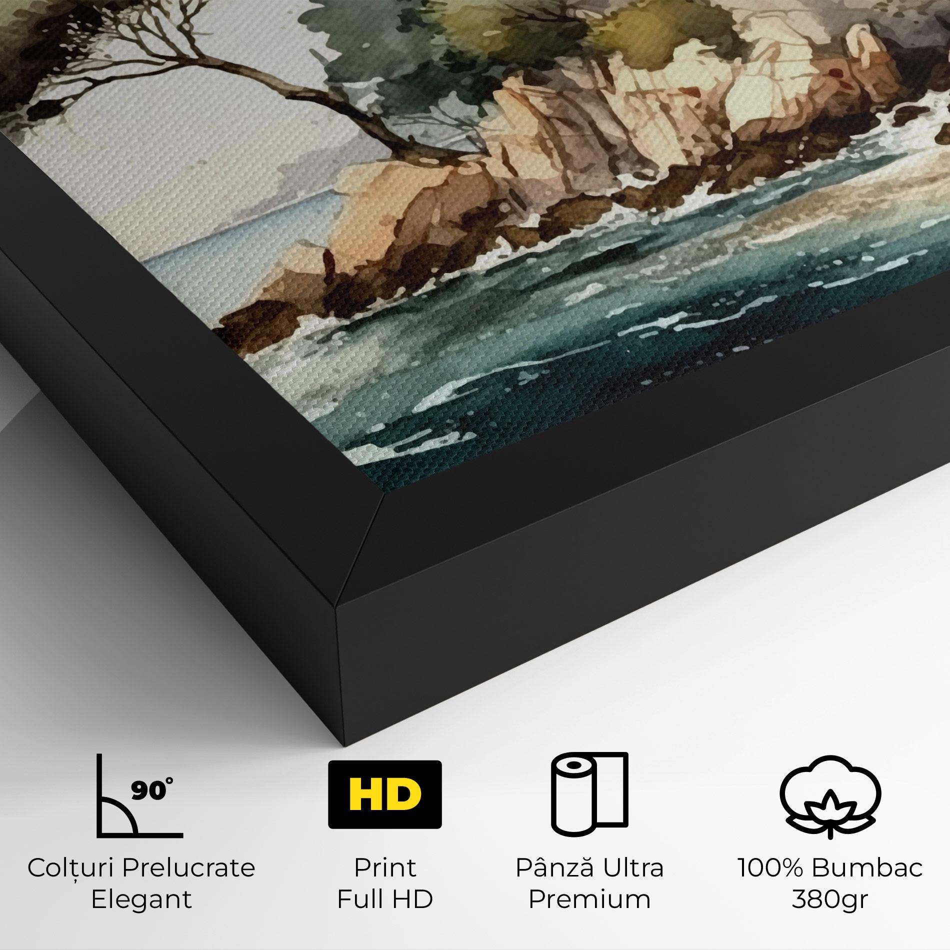 Tablou Canvas Stunning Painting mockup 4