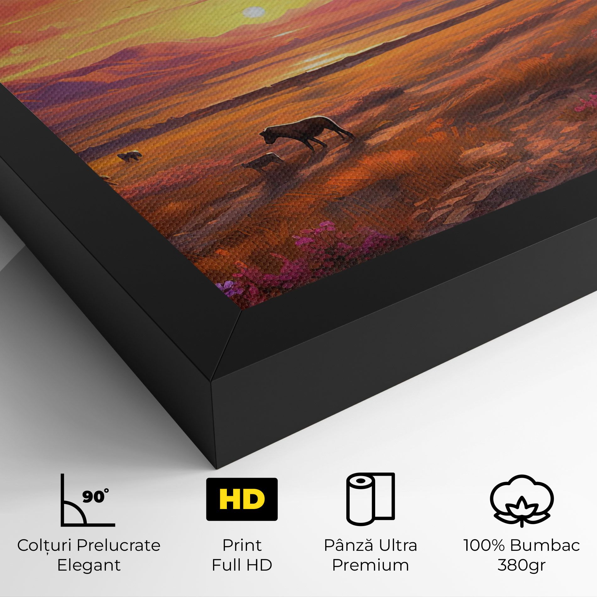 Wild Horses Art mockup 4