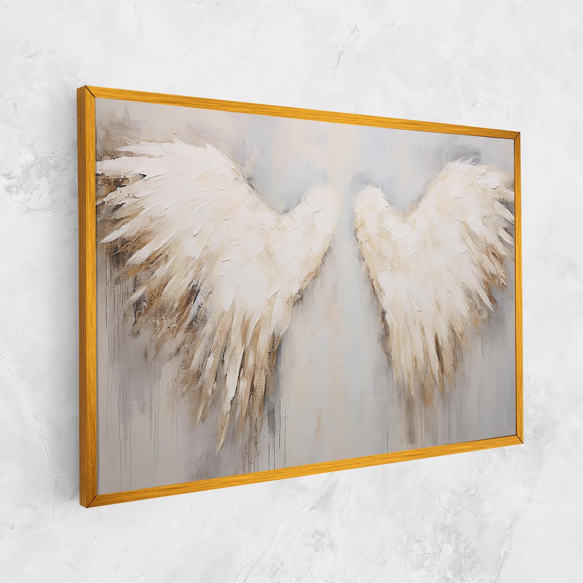 Cream White Wings mockup 1