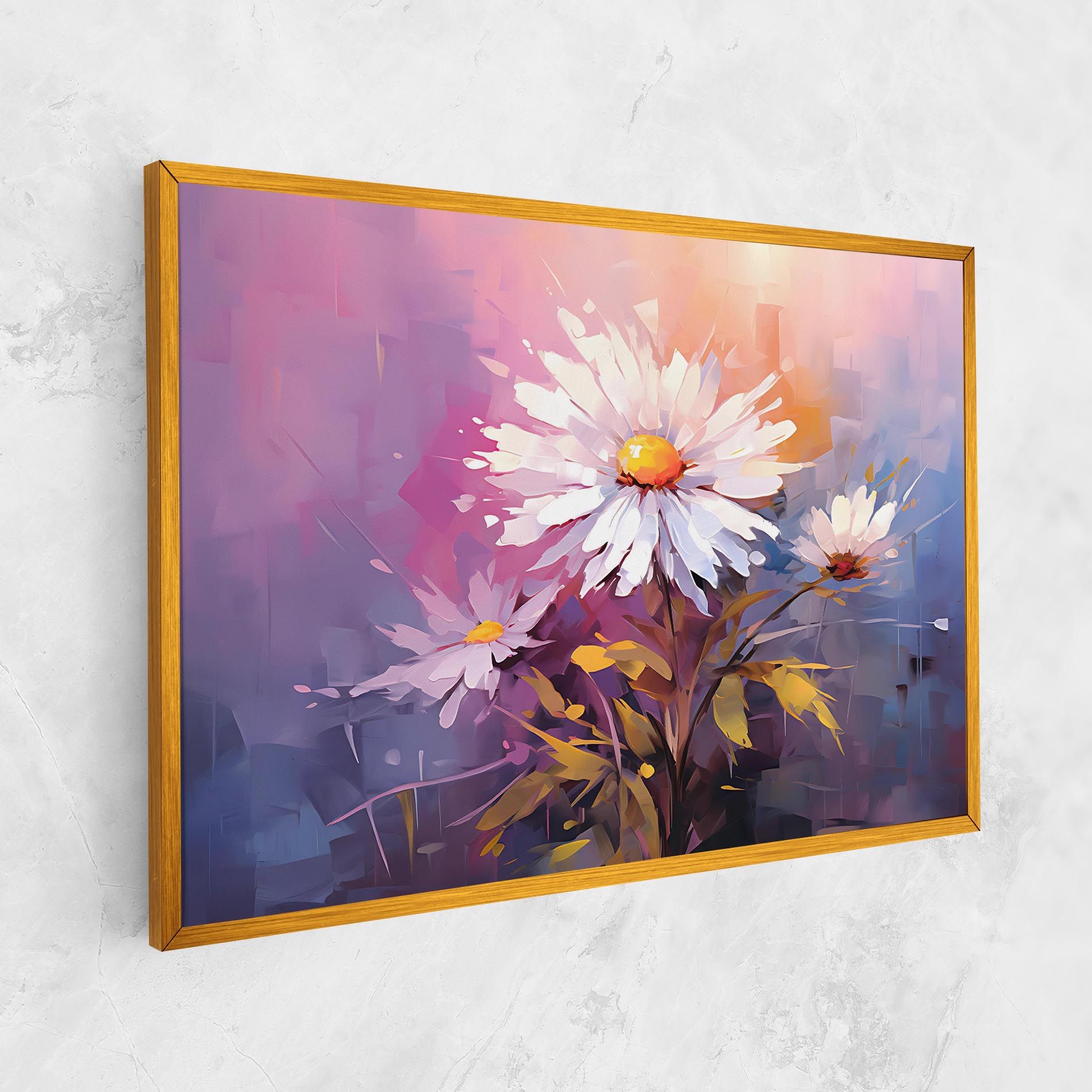 White Flower On Purple mockup 1
