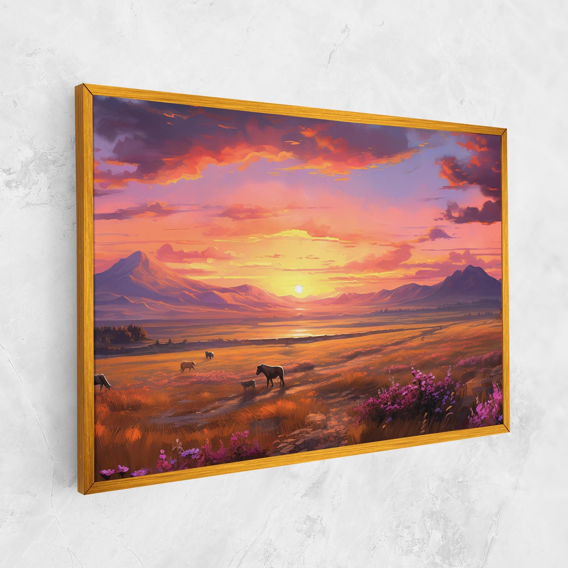 Wild Horses Art mockup 1