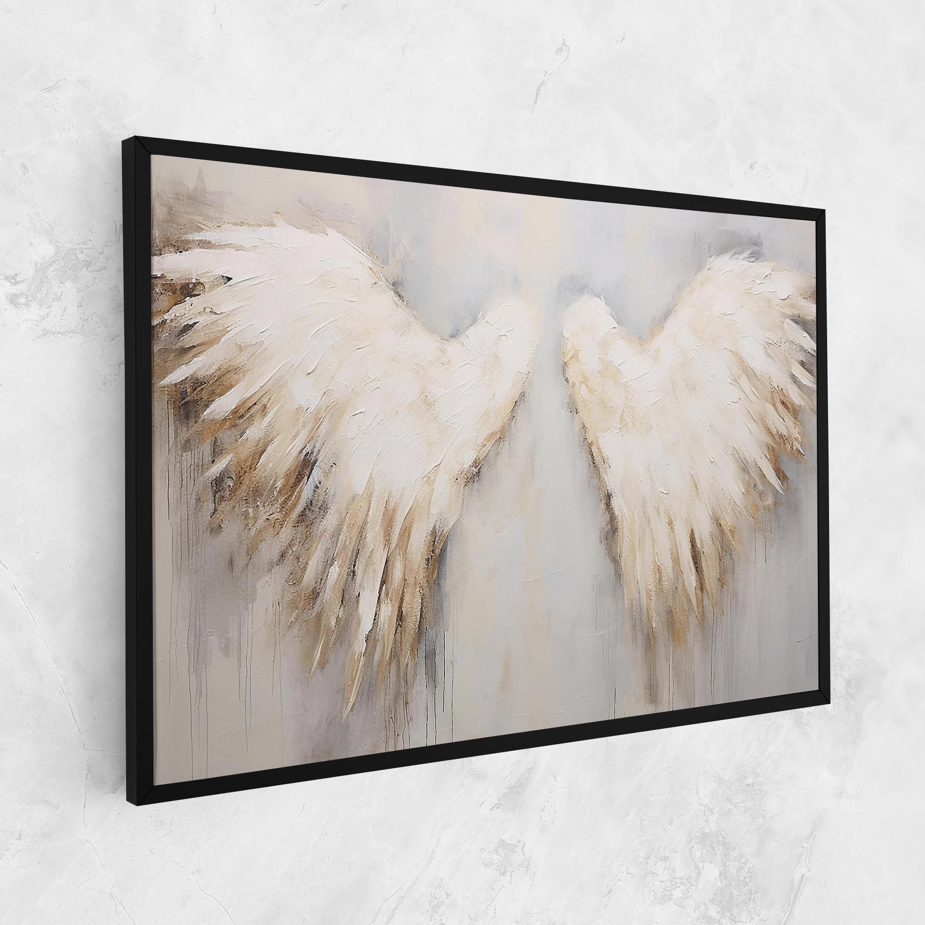 Cream White Wings mockup 1