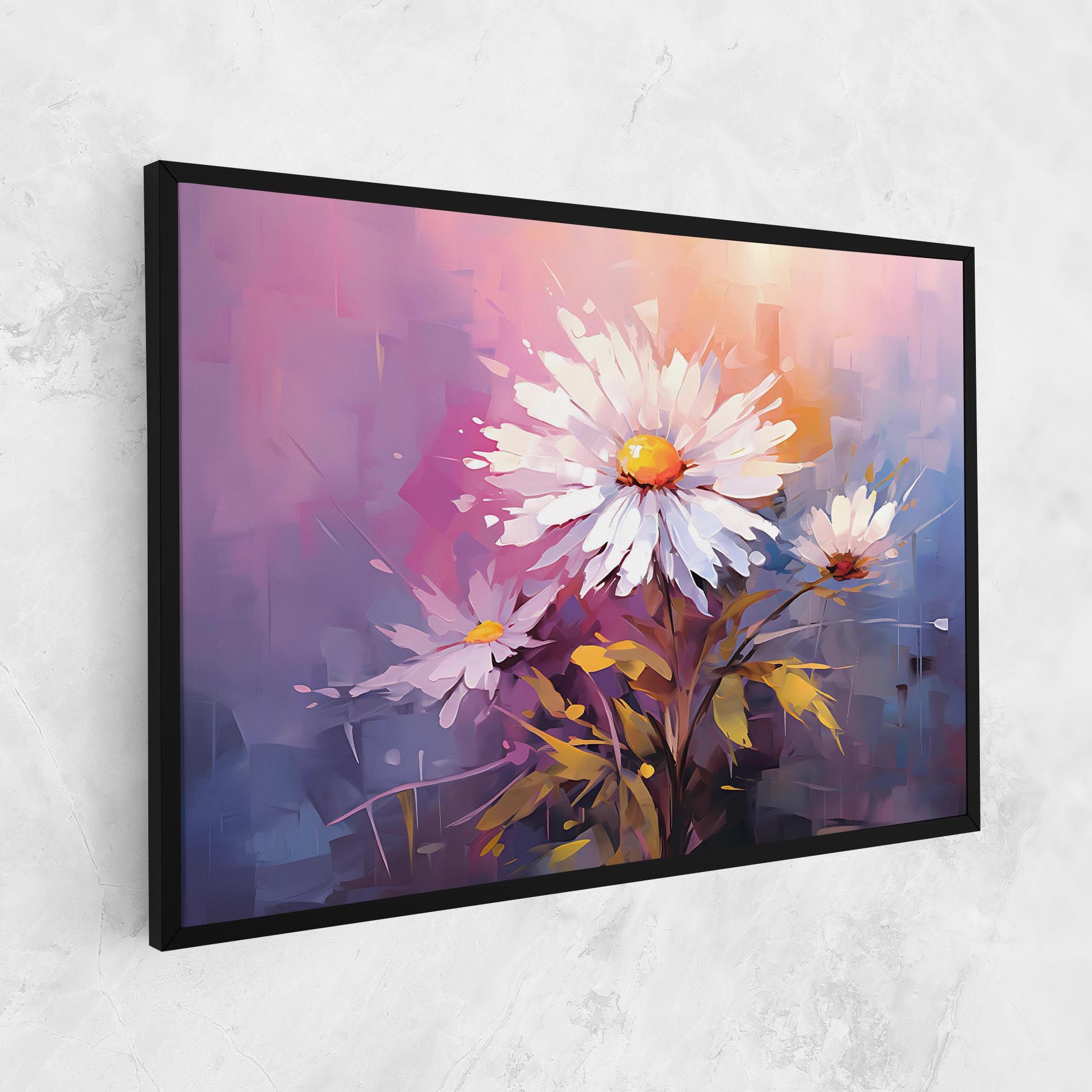White Flower On Purple mockup 1