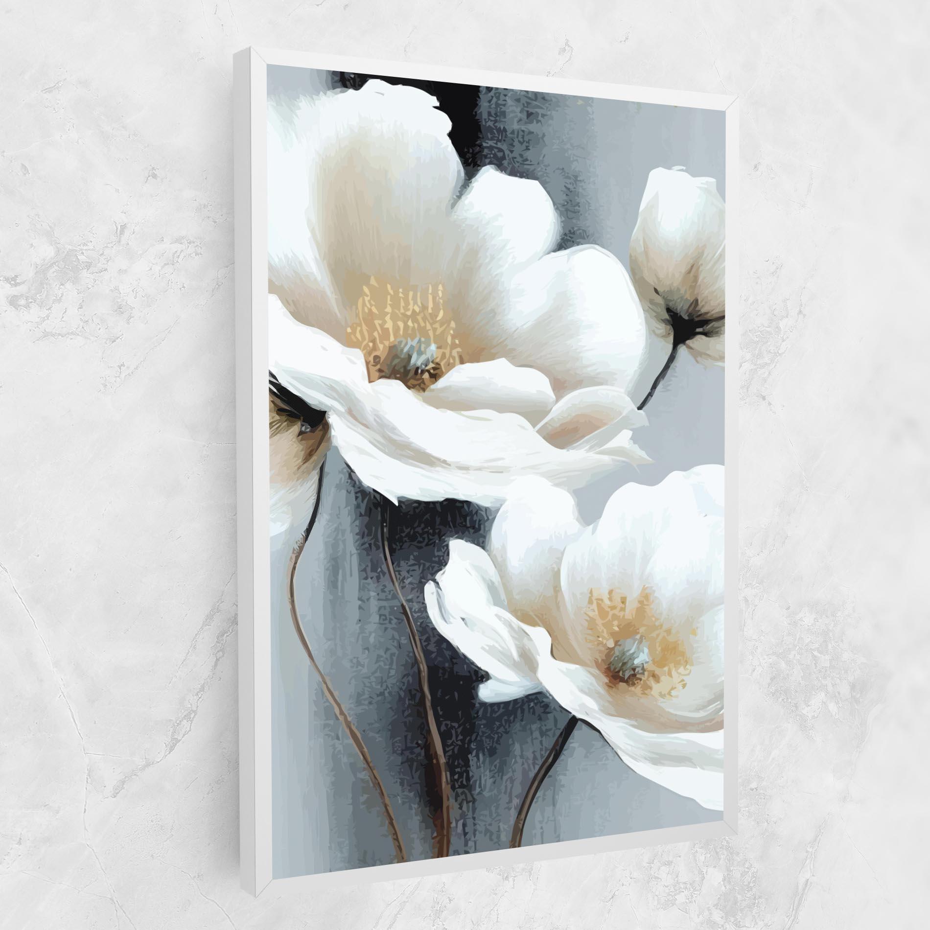 Tablou Canvas Paint Texture Flower mockup 1