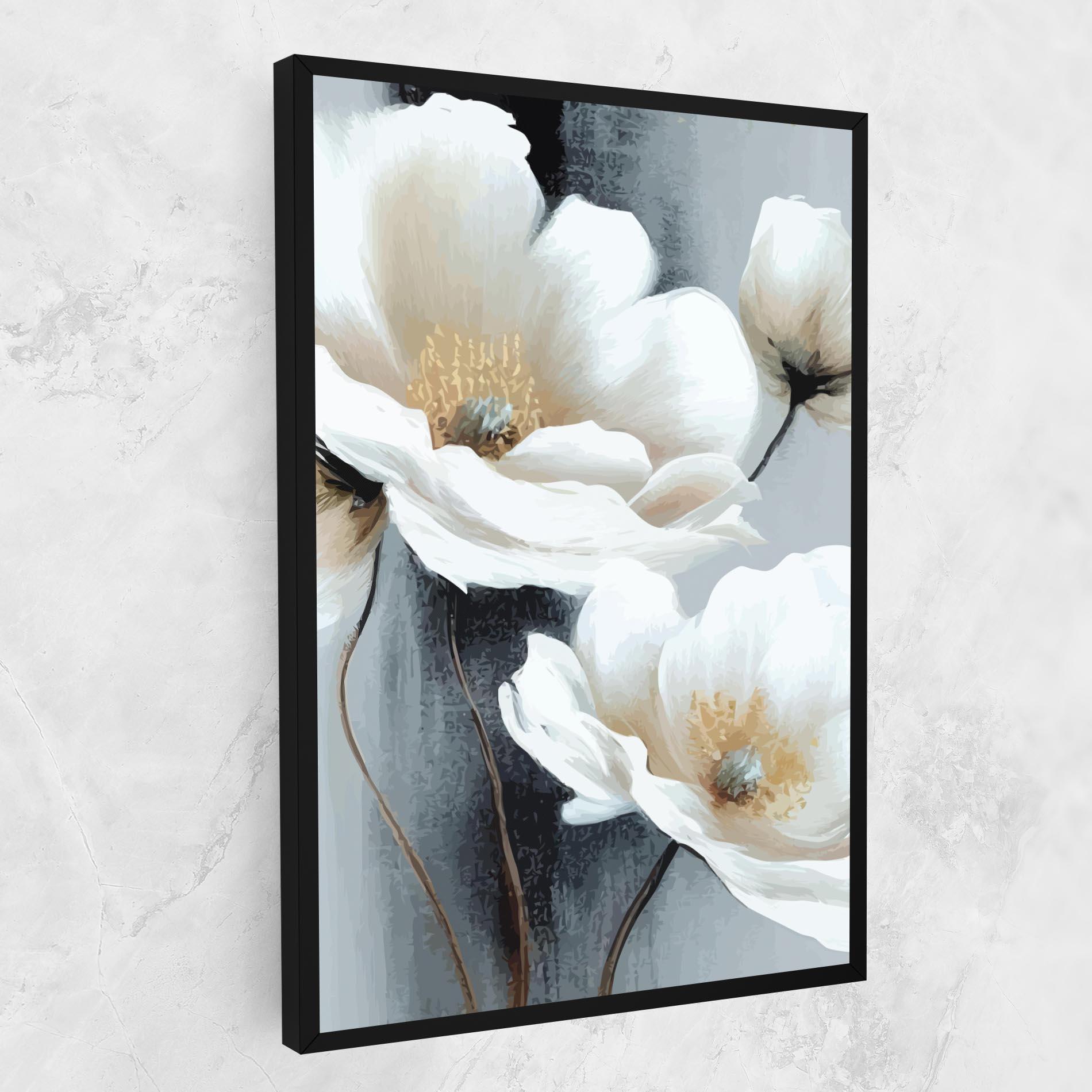 Tablou Canvas Paint Texture Flower mockup 1