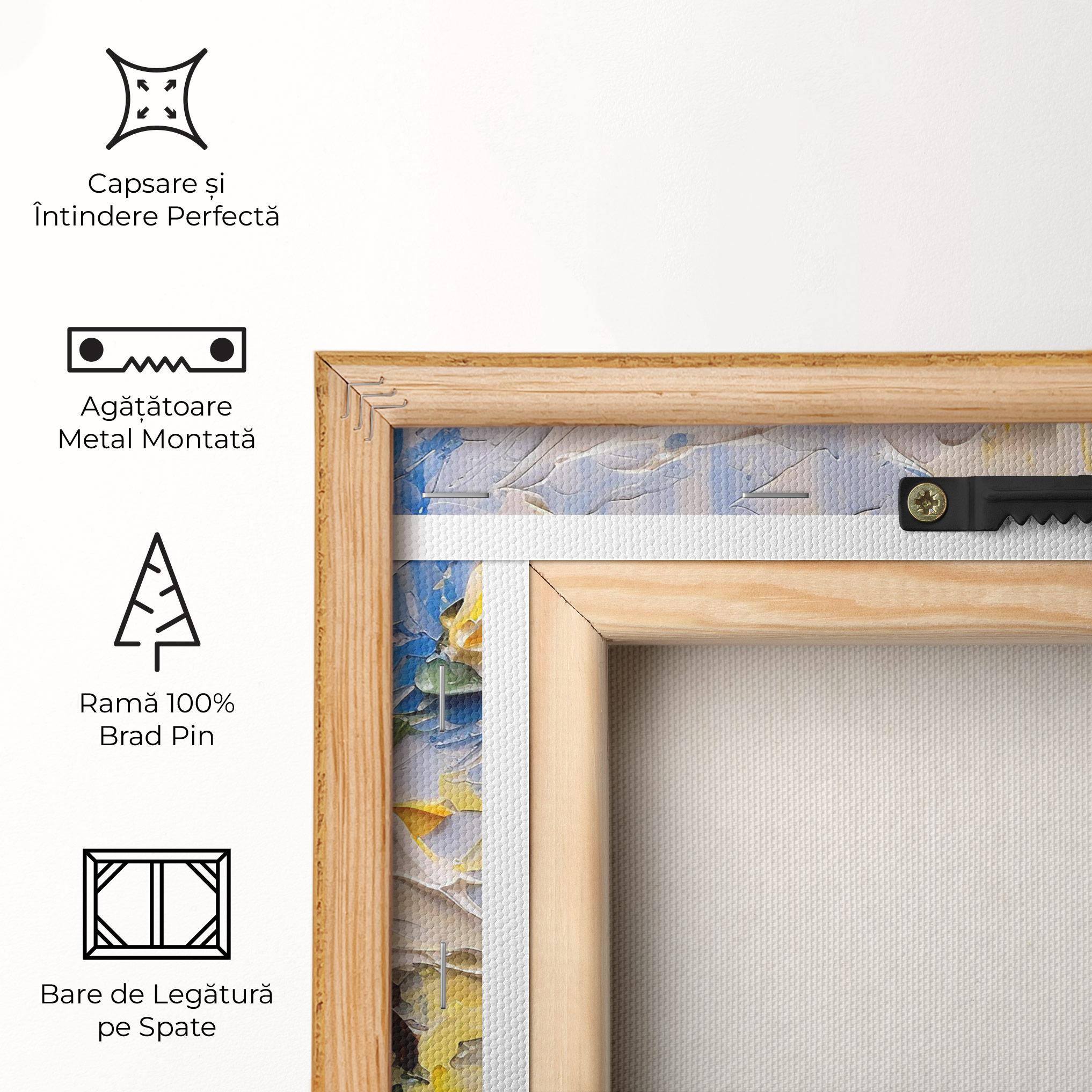 Tablou Canvas Abstract Flower Art mockup 5