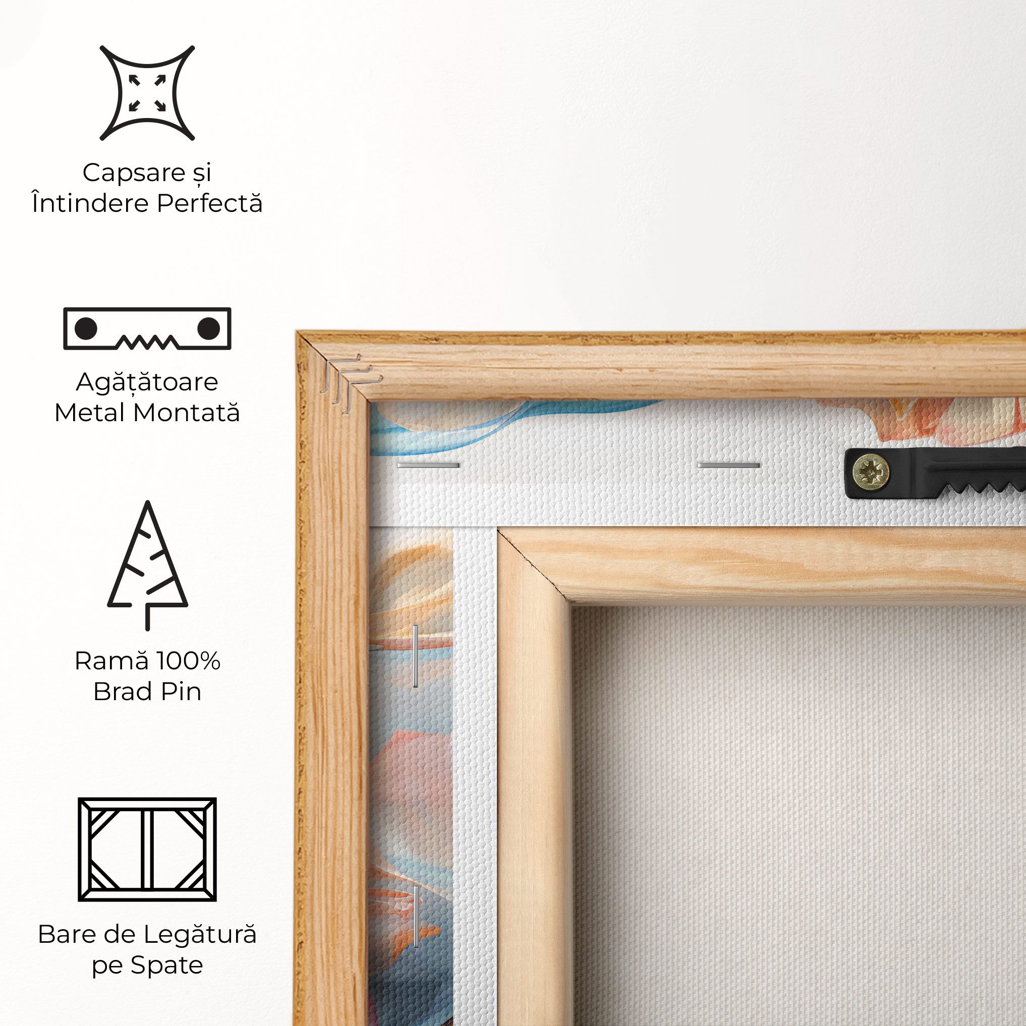 Pink Flowers Floating mockup 5