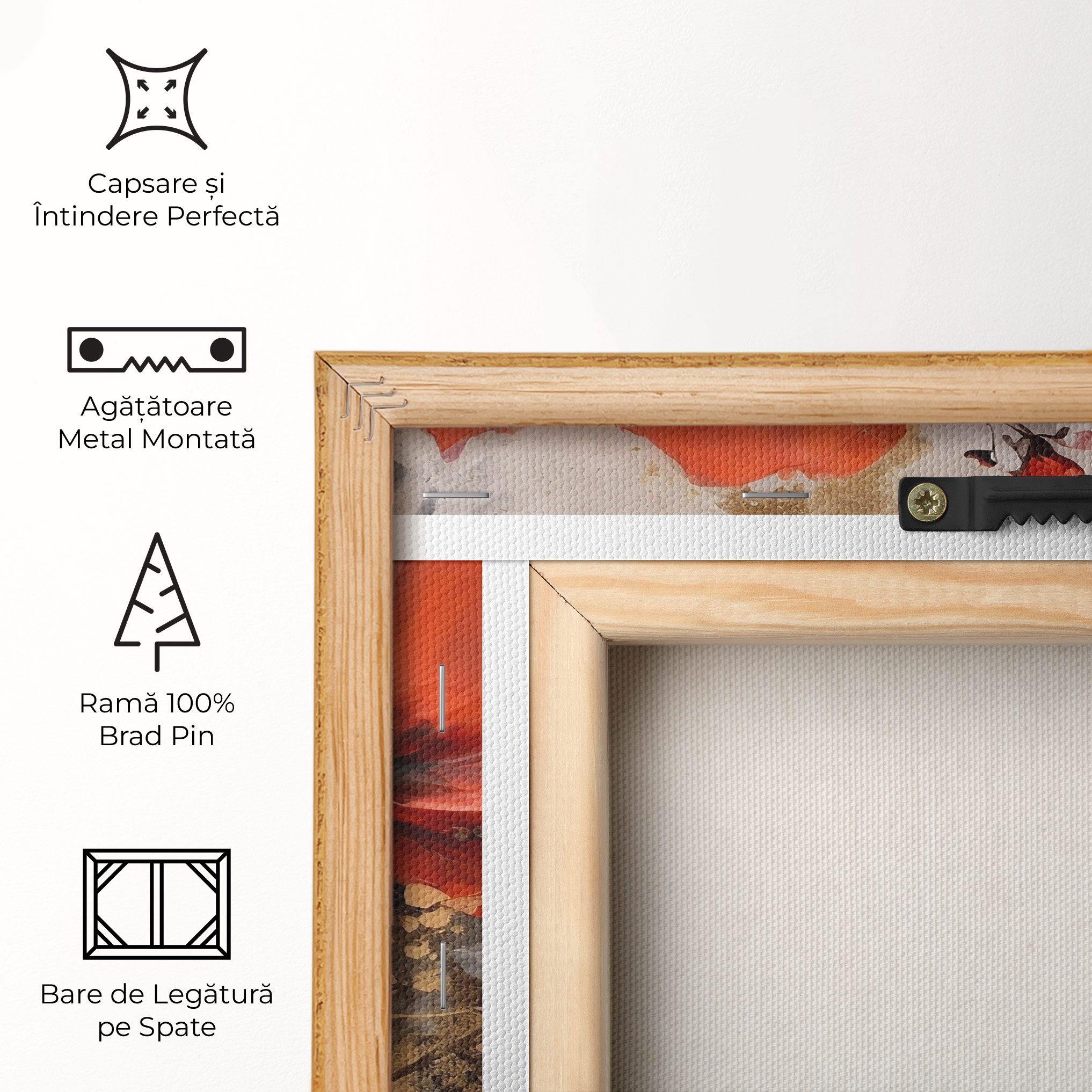 Red Poppy Painting mockup 5