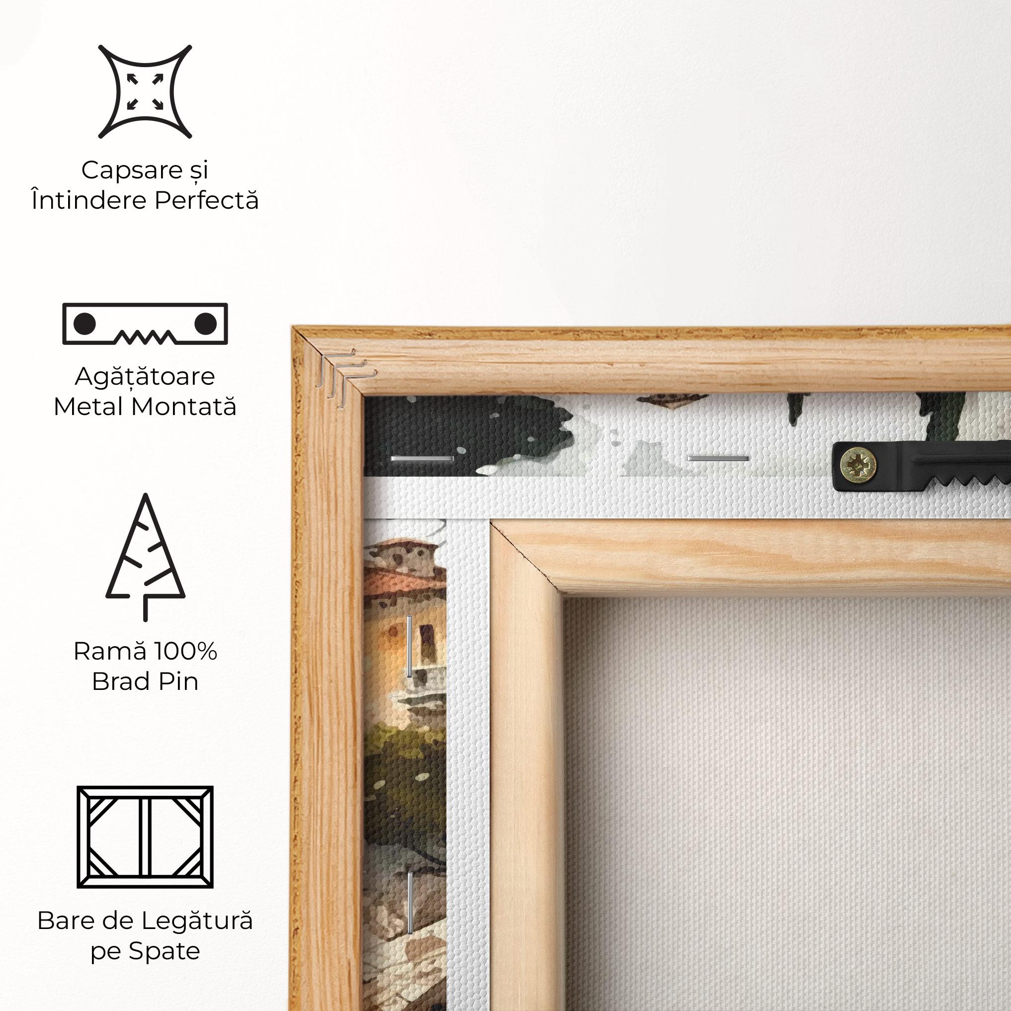 Tablou Canvas Stunning Painting mockup 5