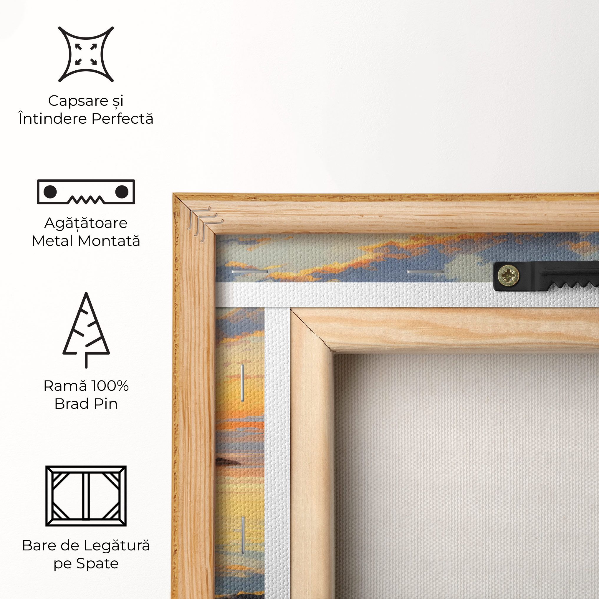 Sunset Sea Art mockup 5