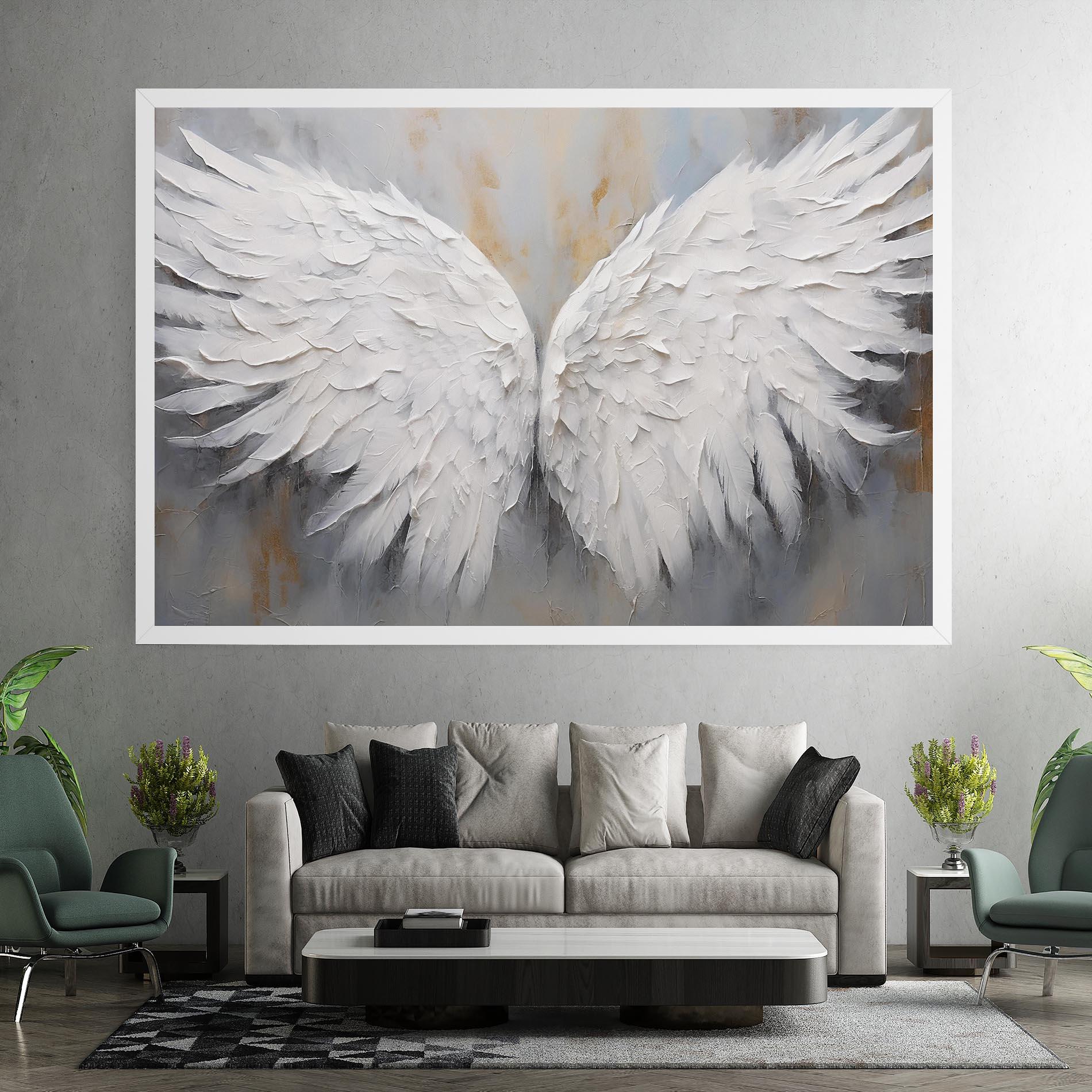 Tablou Canvas Pretty Angel Wings mockup 7