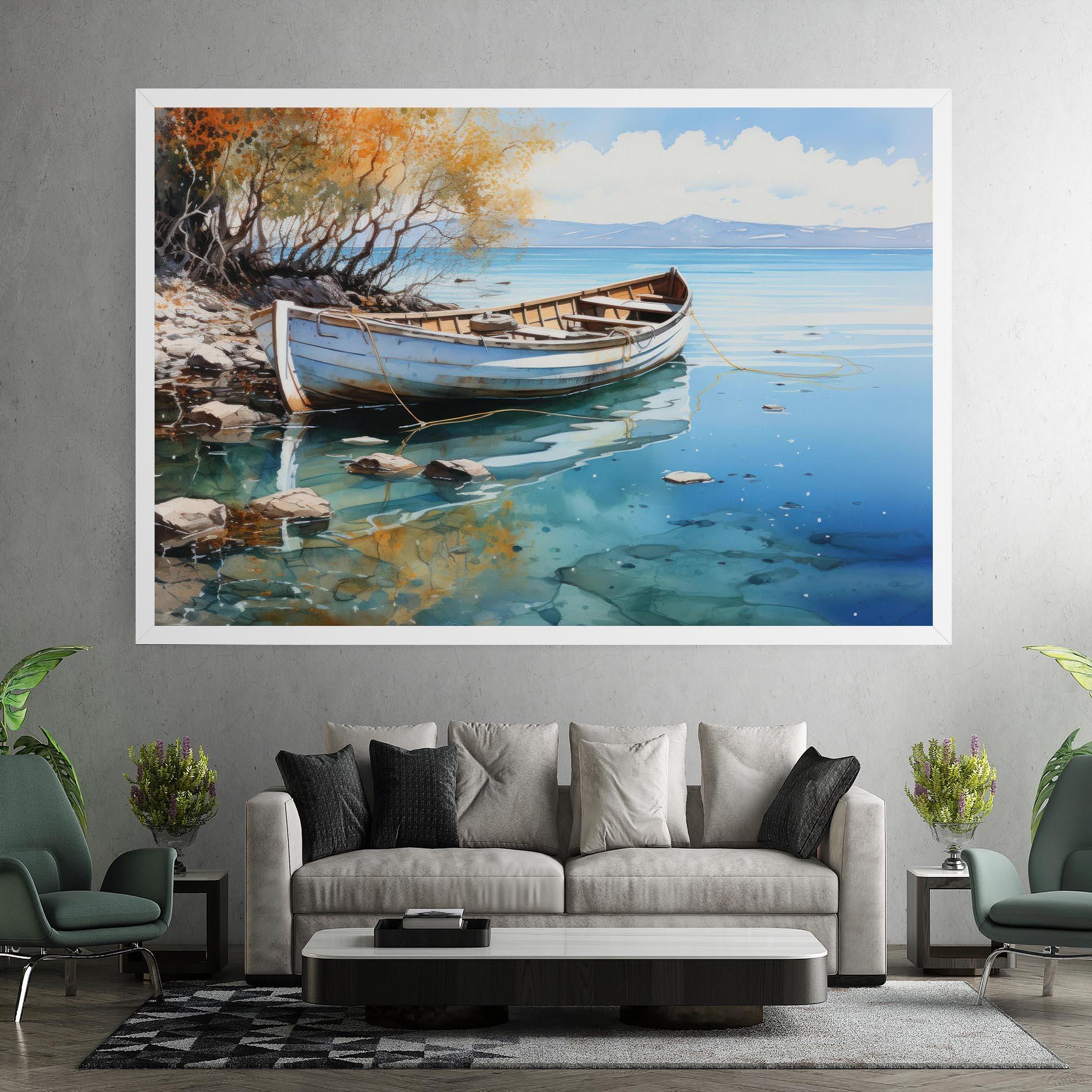 Tablou Canvas Sailing Boat mockup 7