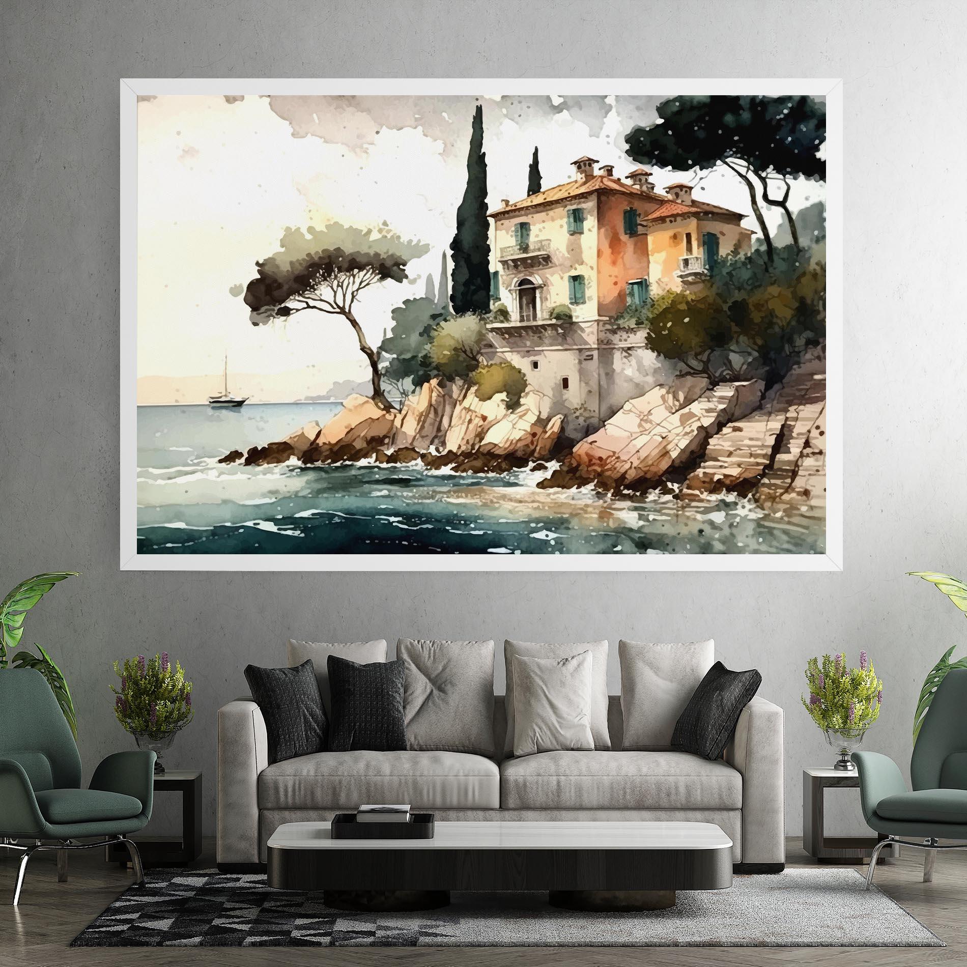 Tablou Canvas Stunning Painting mockup 7