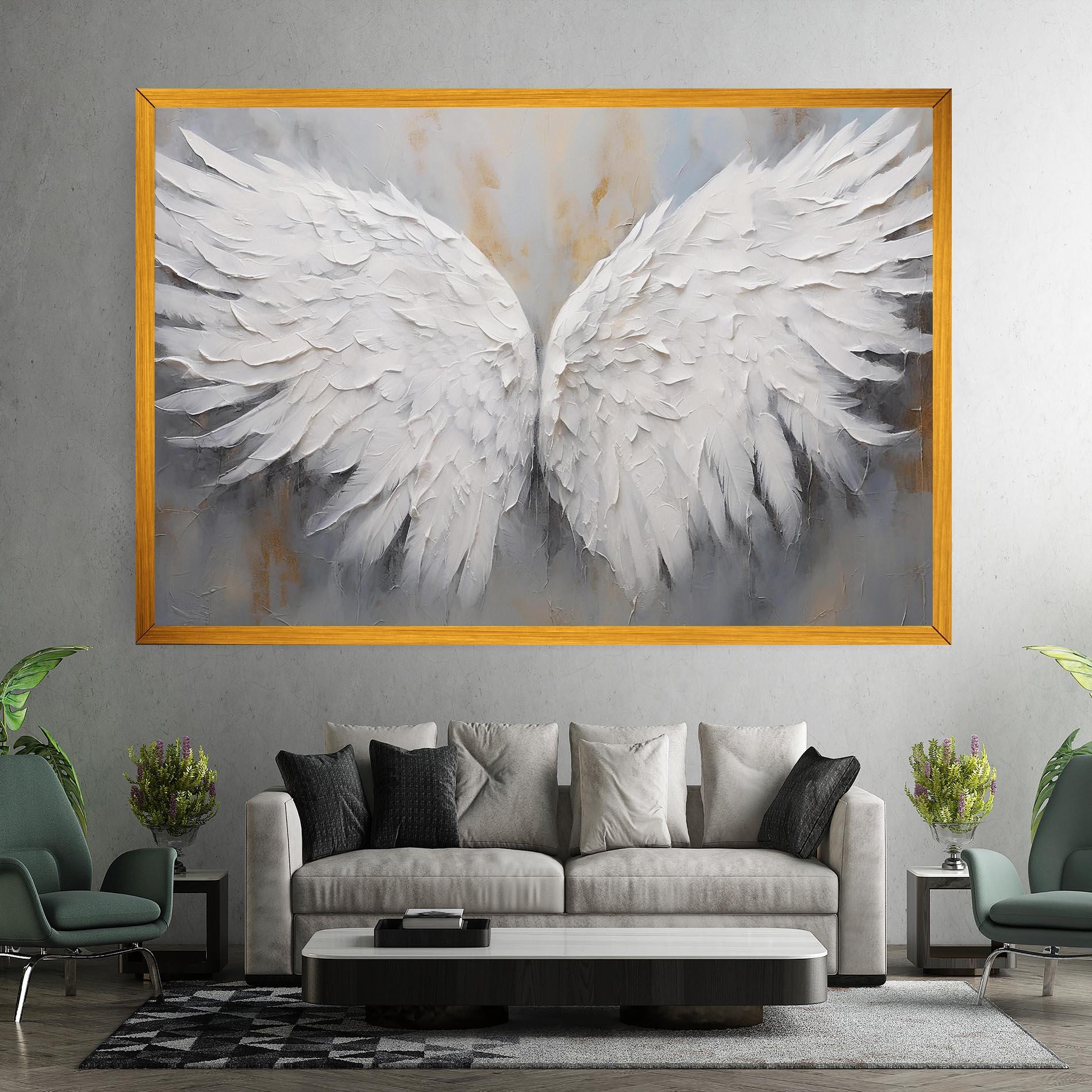 Tablou Canvas Pretty Angel Wings mockup 7