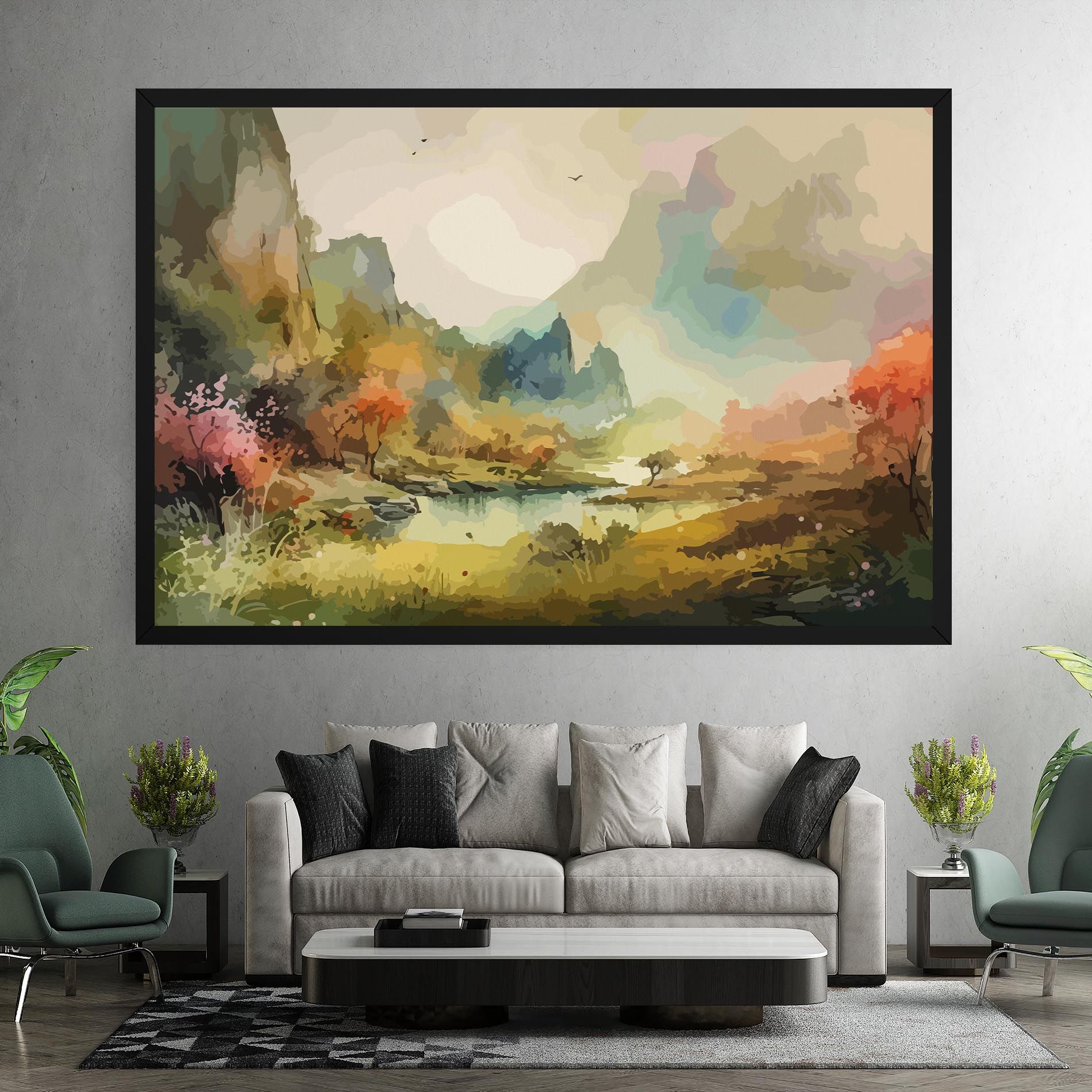 Nature Painting mockup 7