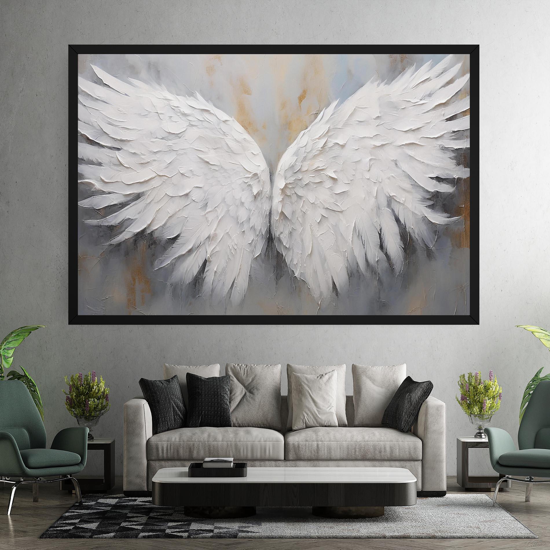 Tablou Canvas Pretty Angel Wings mockup 7