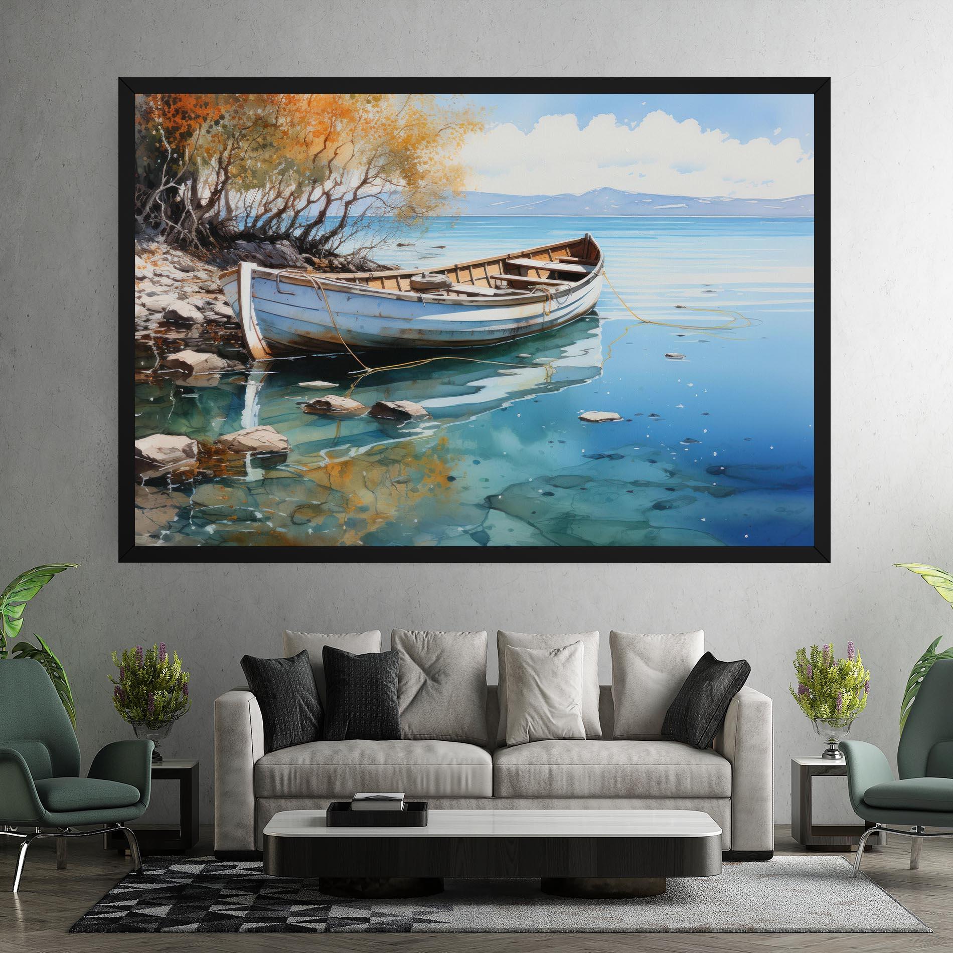 Tablou Canvas Sailing Boat mockup 7