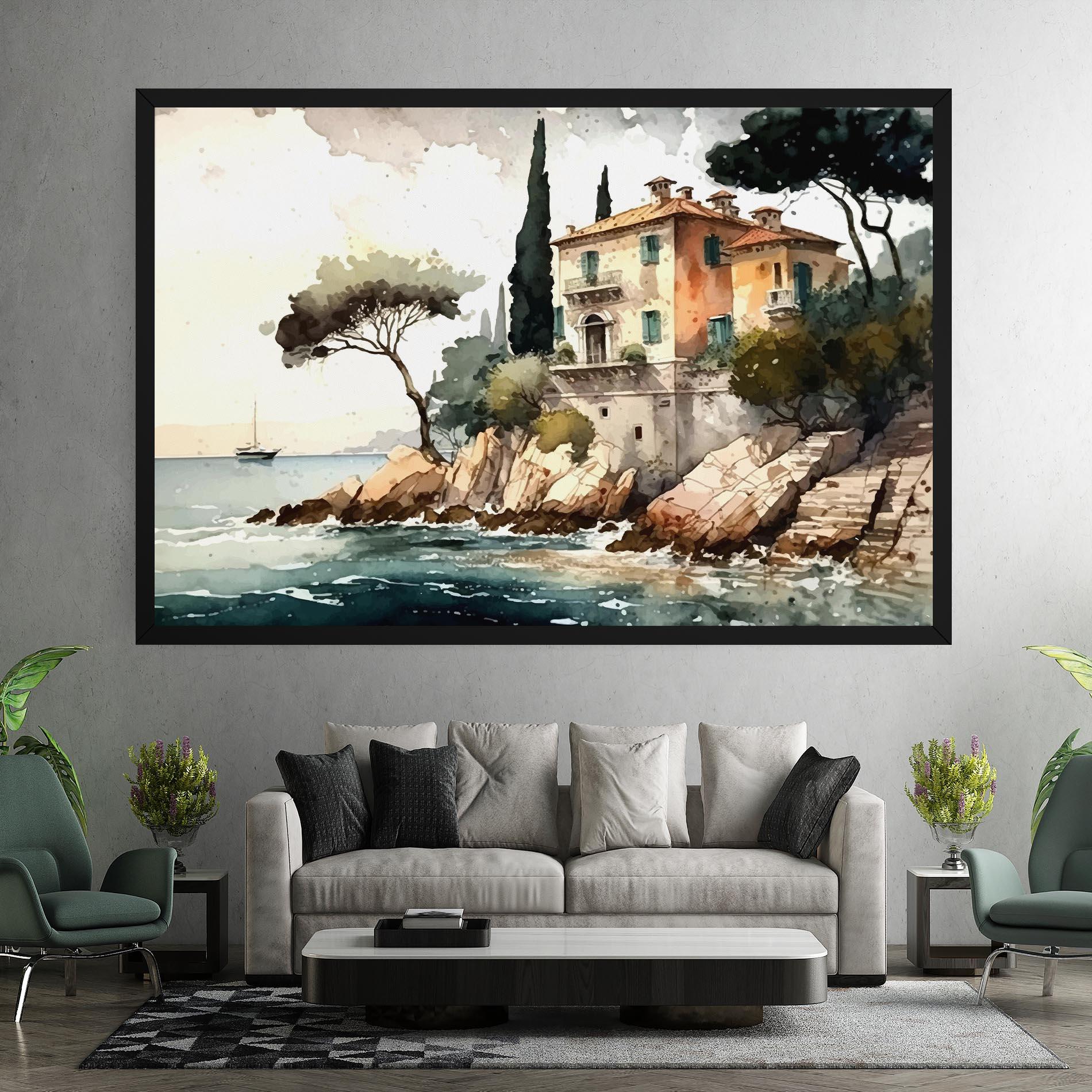 Tablou Canvas Stunning Painting mockup 7