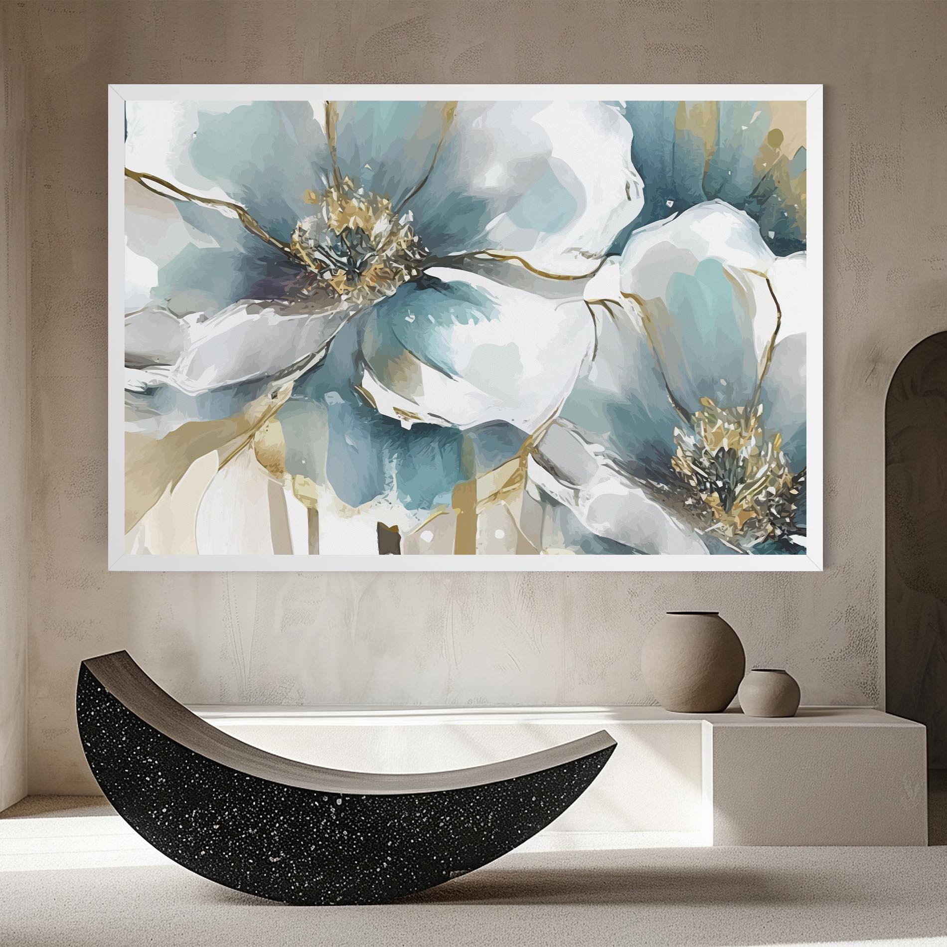 Tablou Canvas Flower Mix Art mockup 8