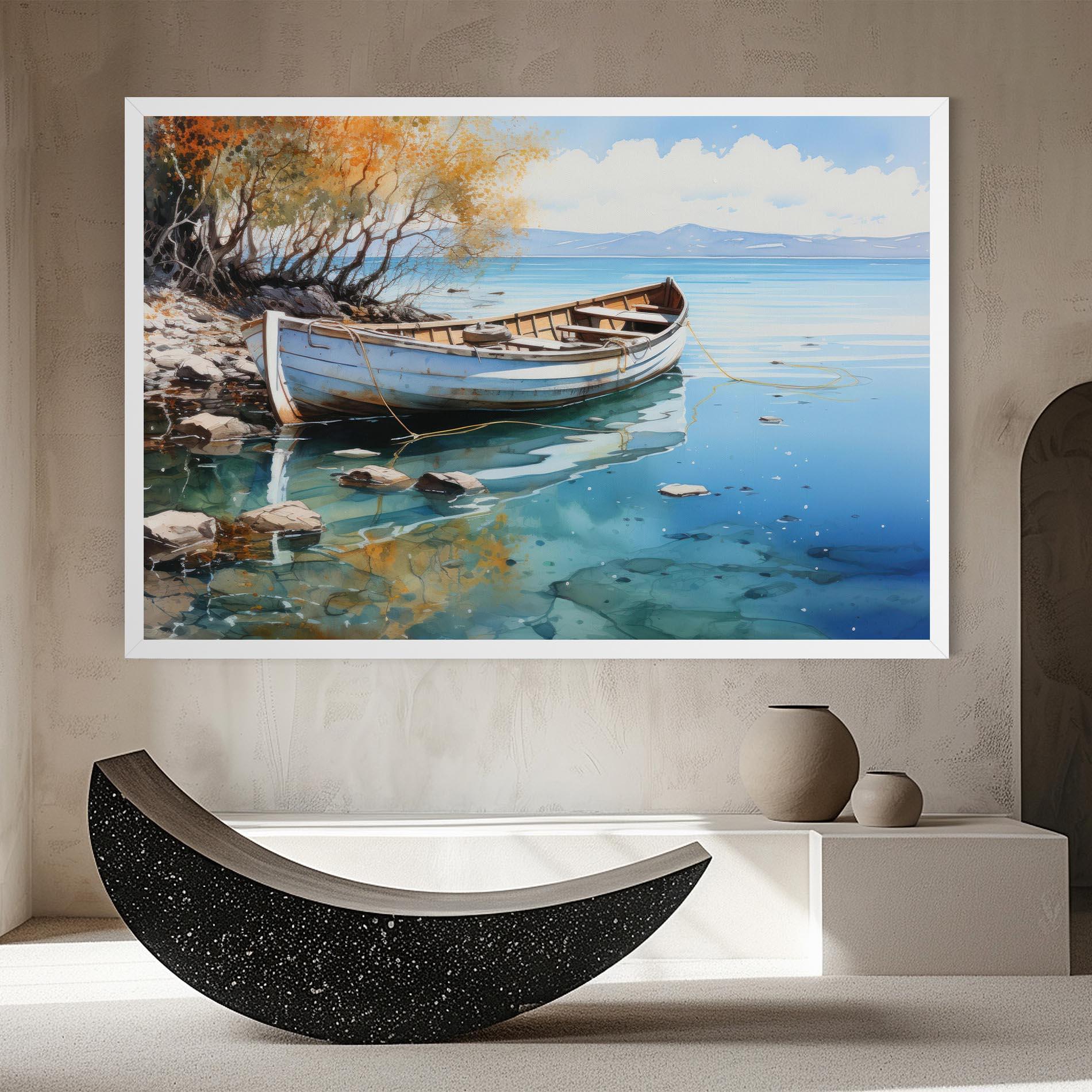 Tablou Canvas Sailing Boat mockup 8