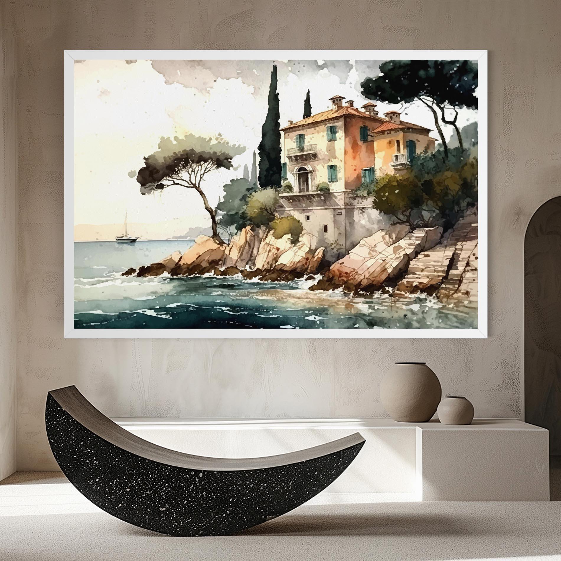 Tablou Canvas Stunning Painting mockup 8