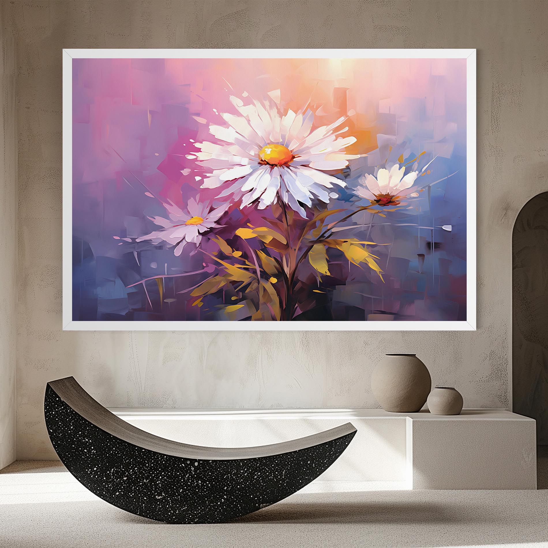 White Flower On Purple mockup 8